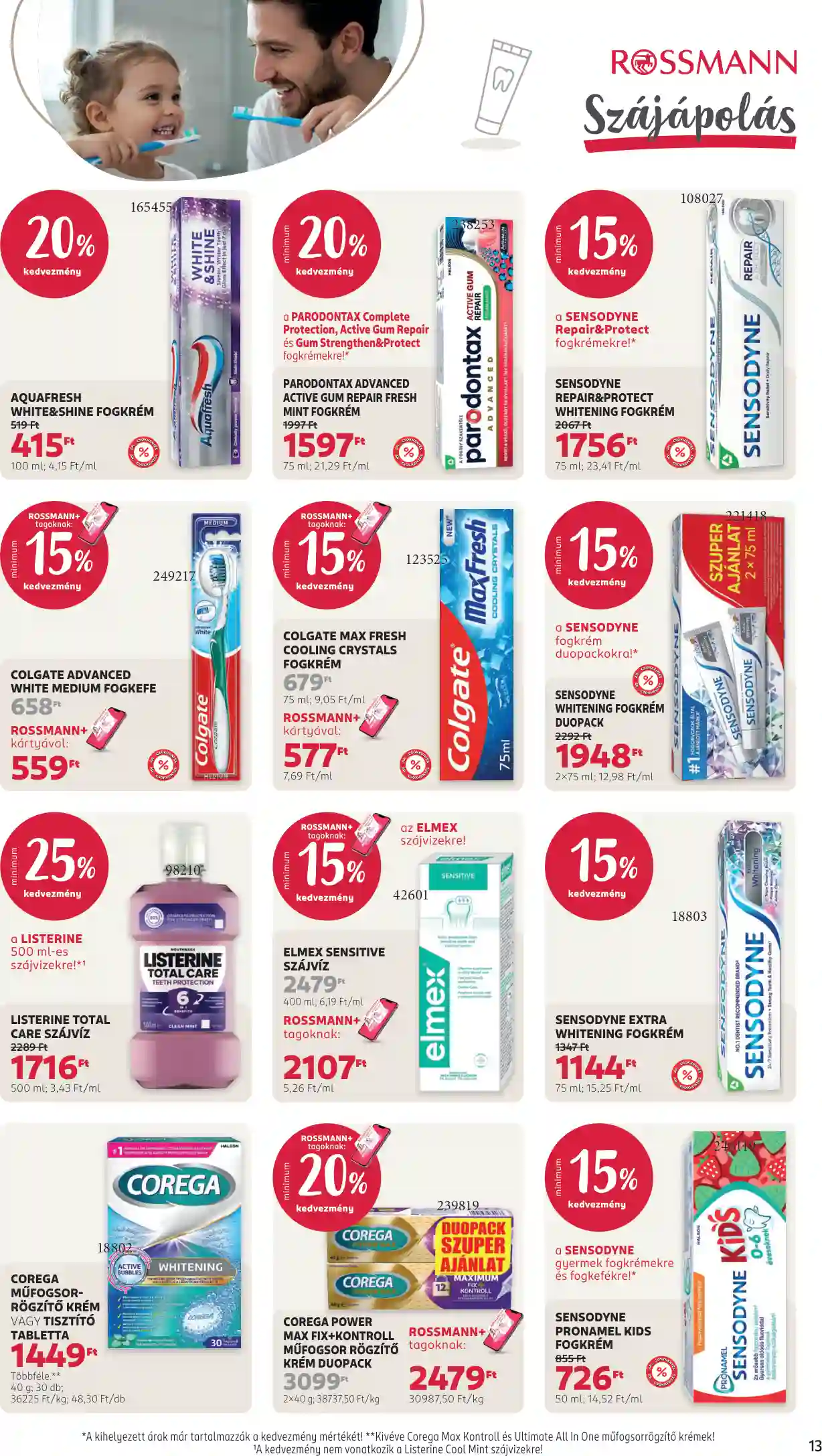 Rossmann akciós újság 25. hét (7 oldal)