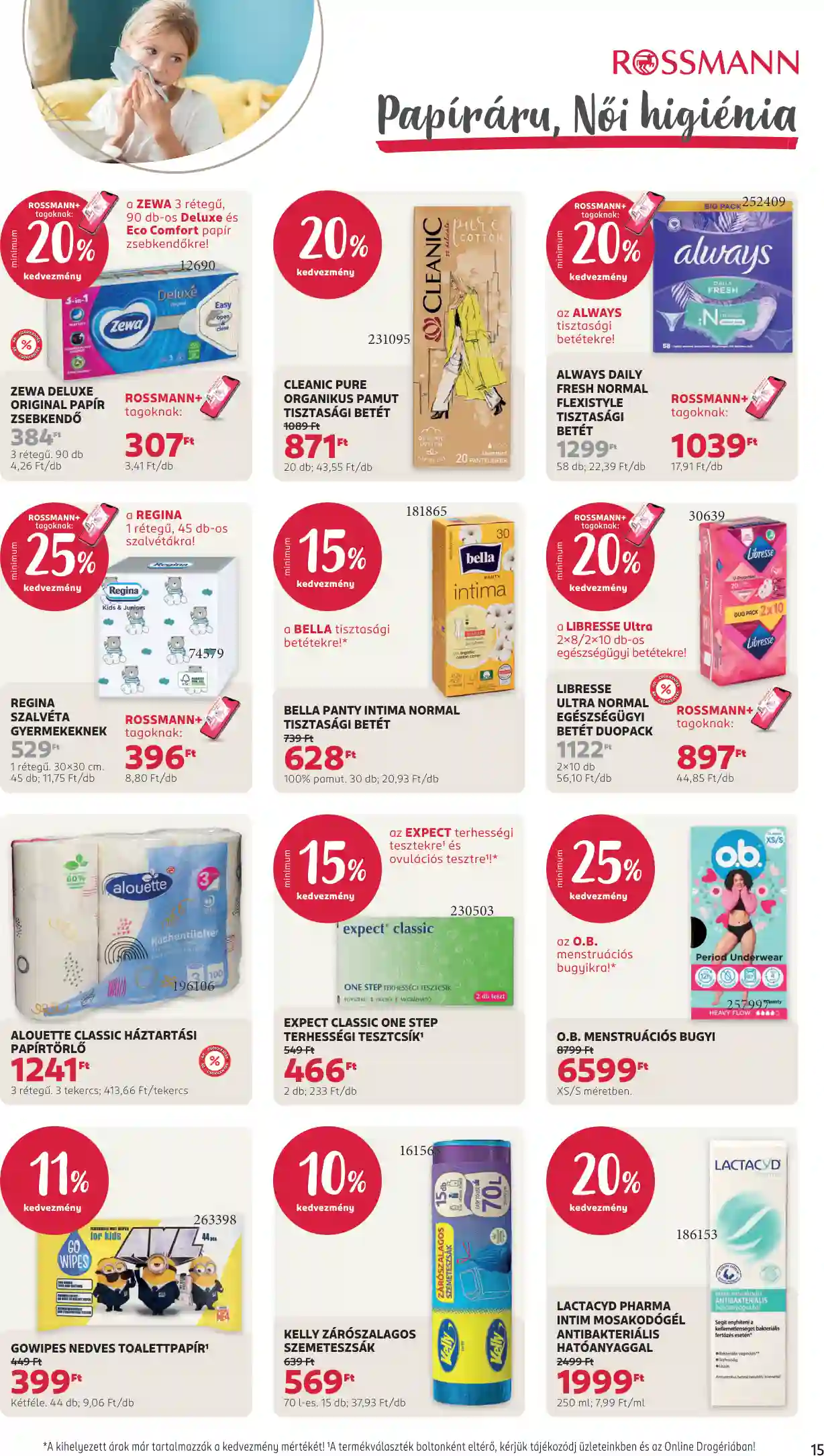 Rossmann akciós újság 25. hét (9 oldal)