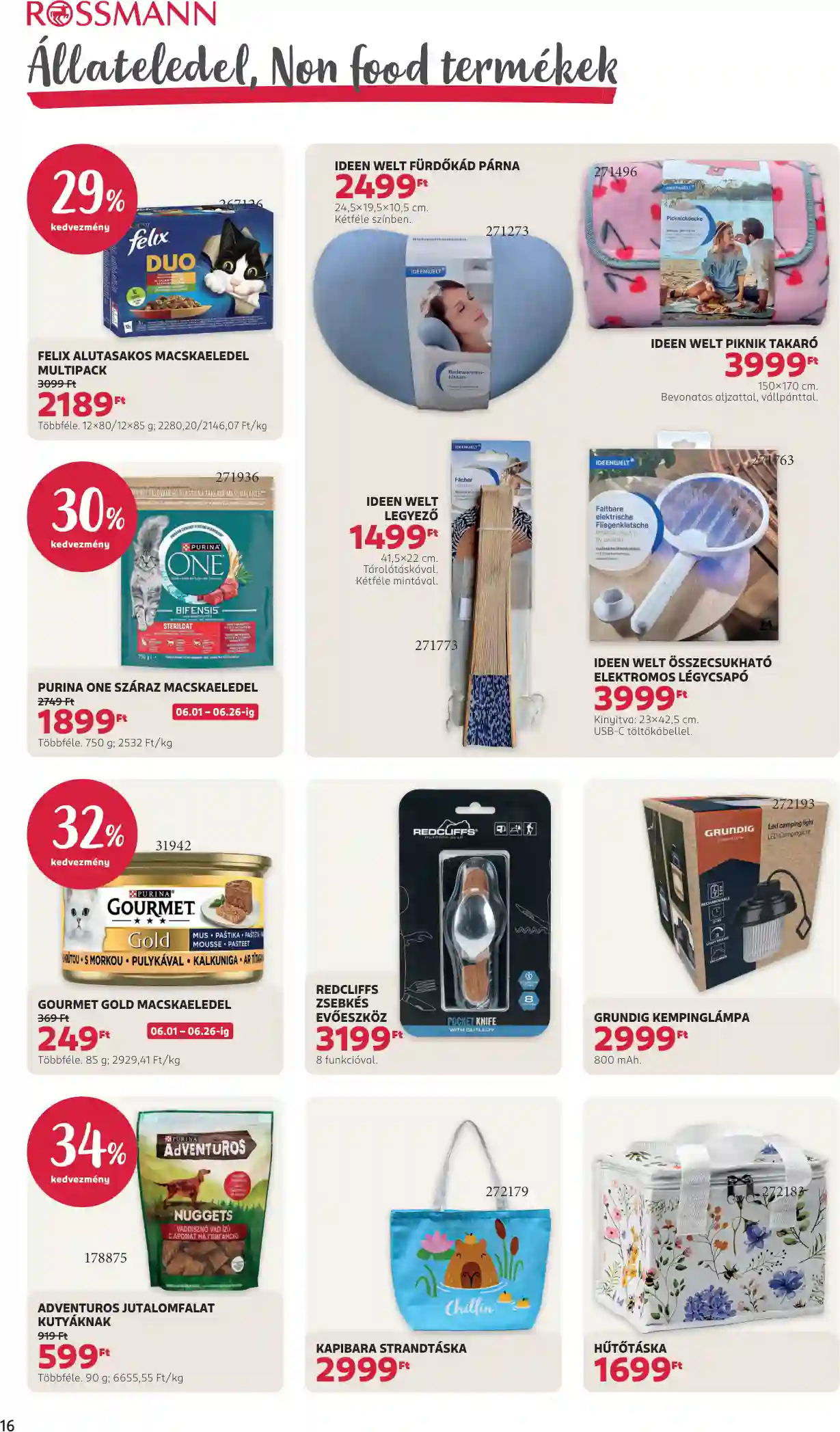 Rossmann akciós újság 25. hét (10 oldal)