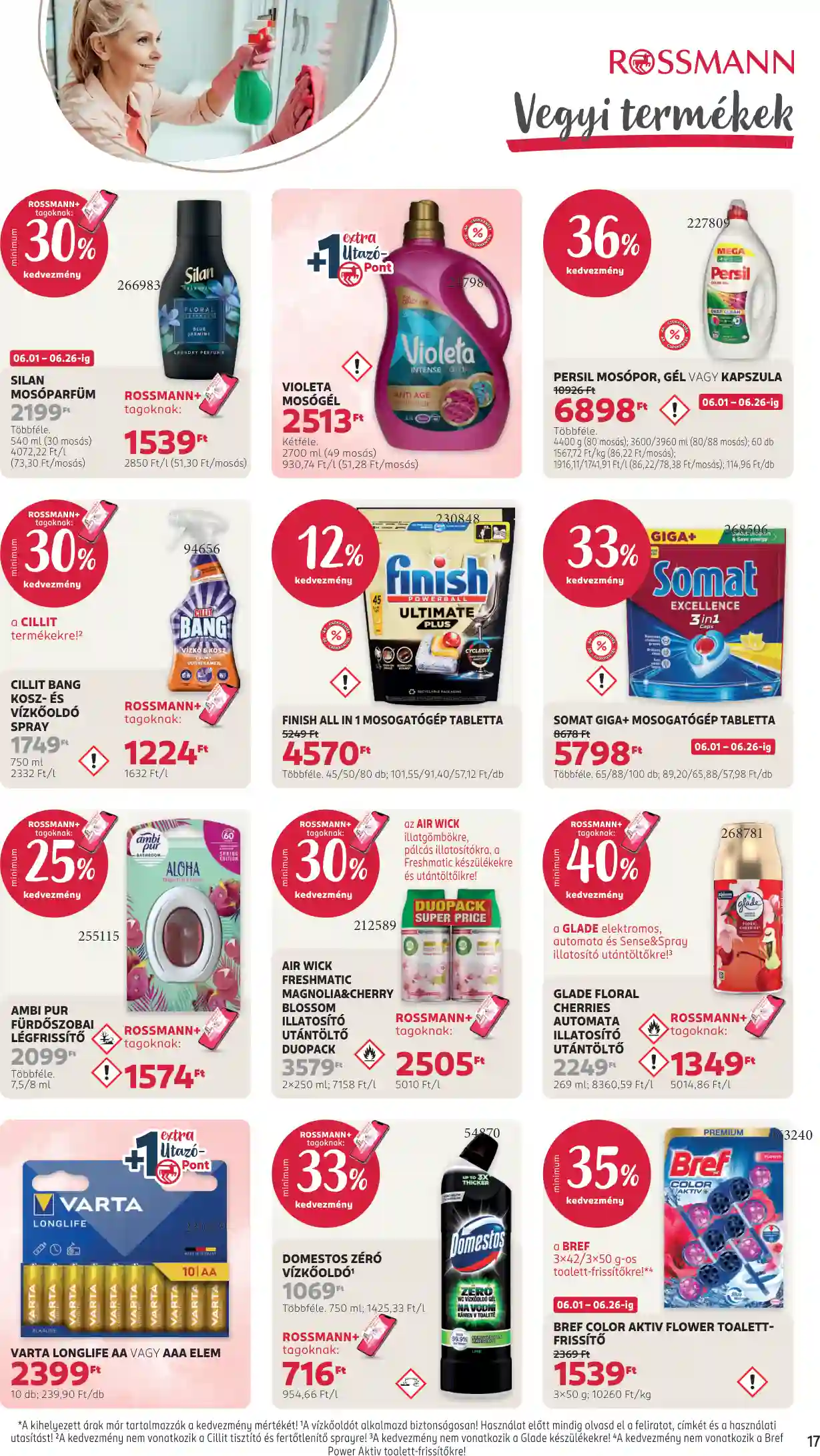 Rossmann akciós újság 25. hét (11 oldal)