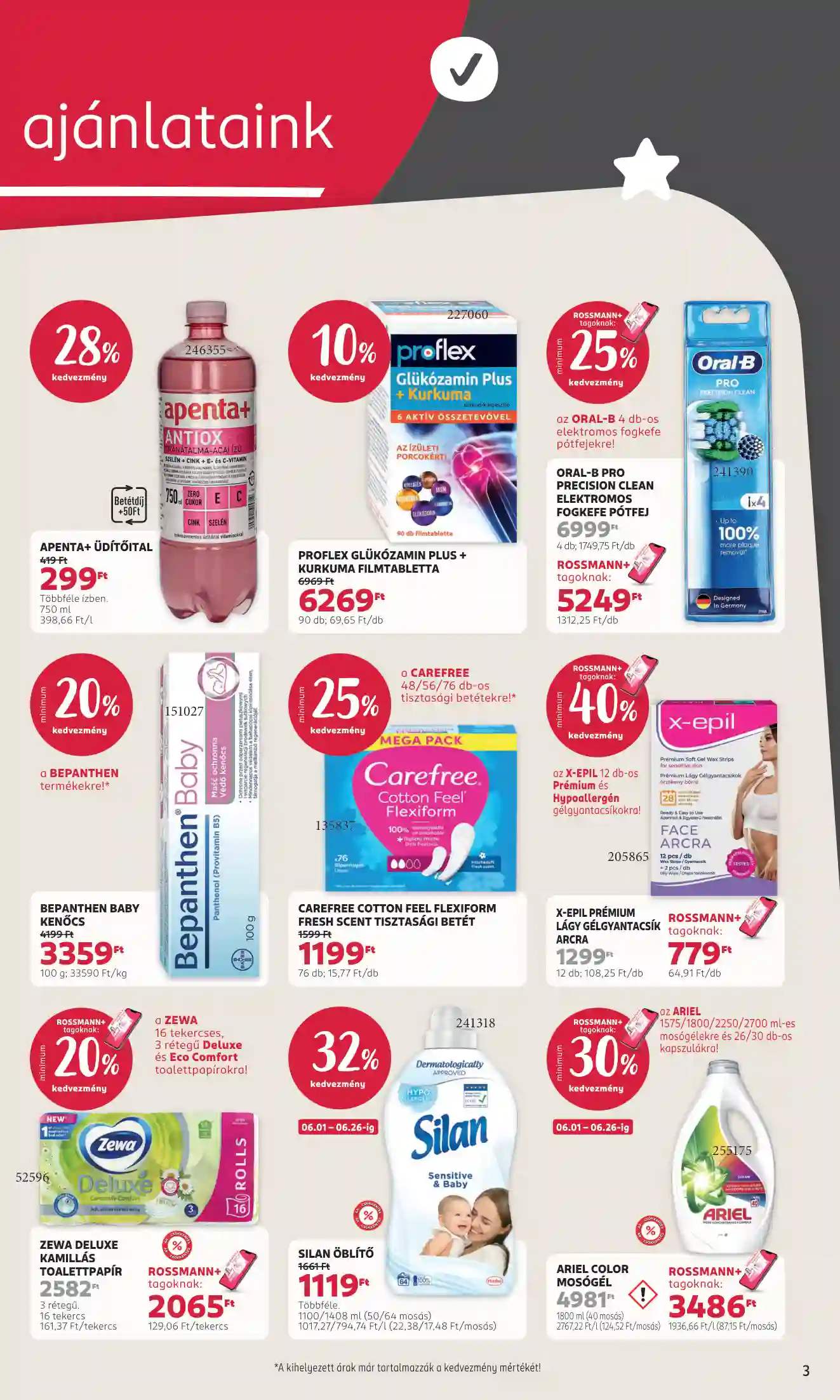 Rossmann akciós újság 25. hét (13 oldal)