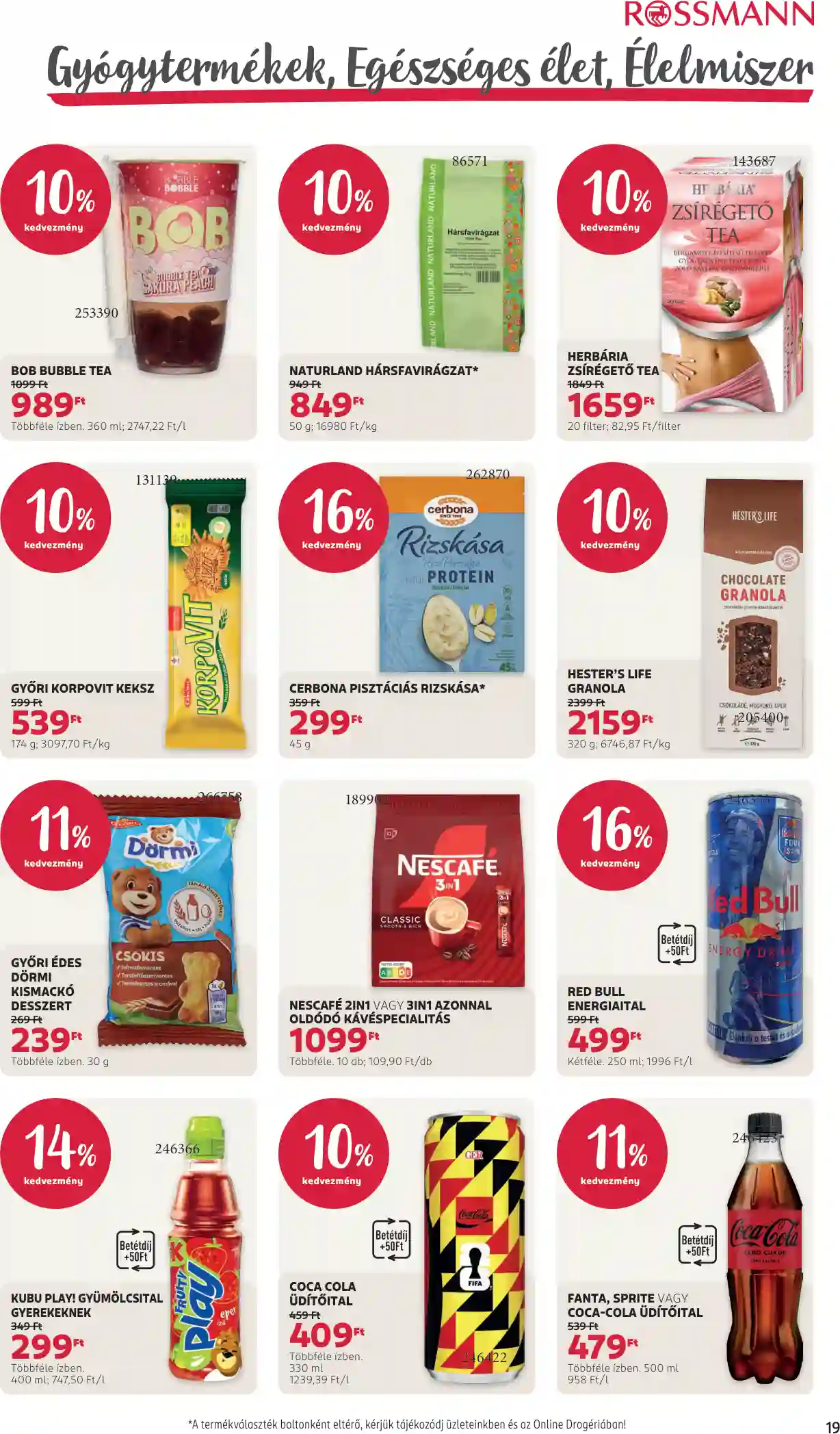 Rossmann akciós újság 25. hét (16 oldal)