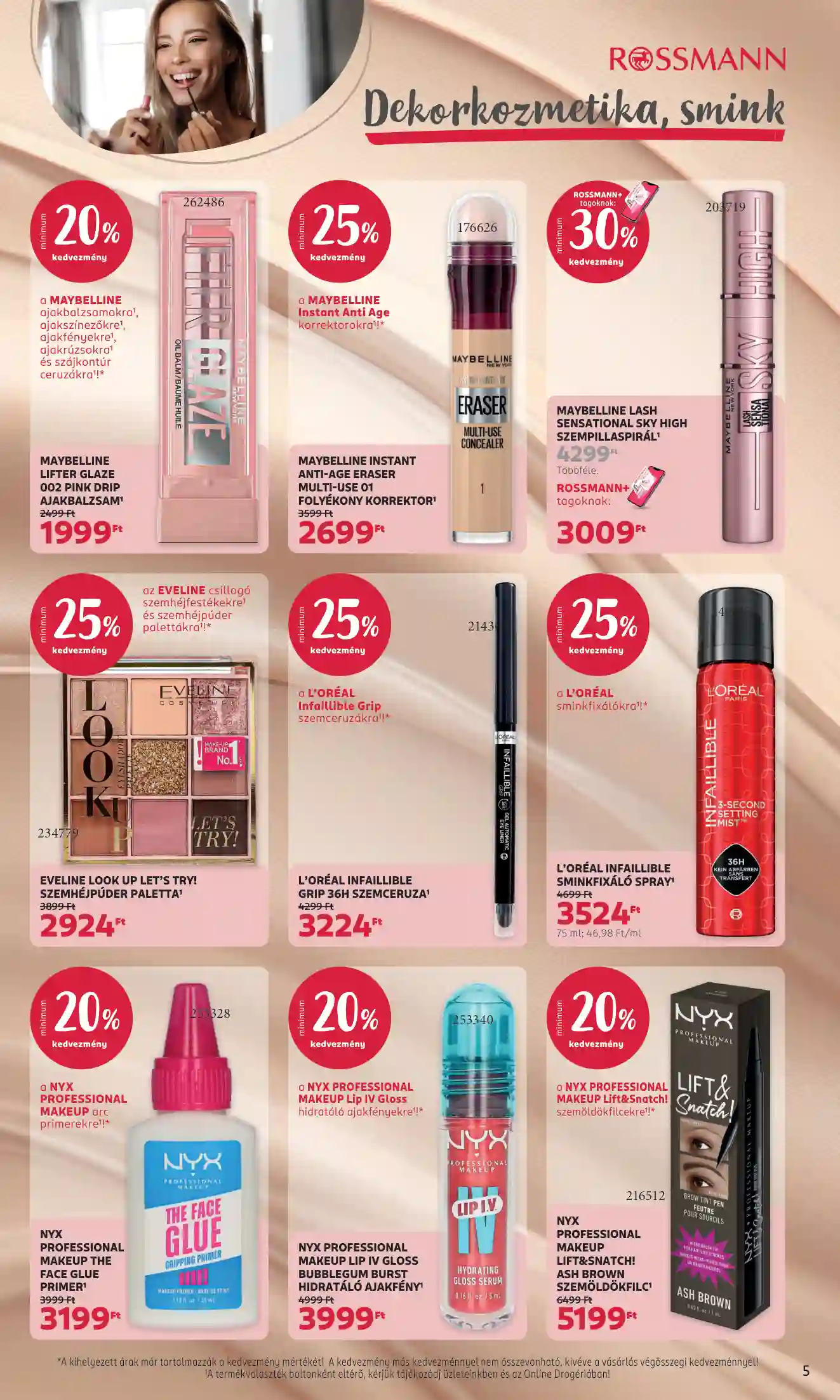 Rossmann akciós újság 25. hét (19 oldal)