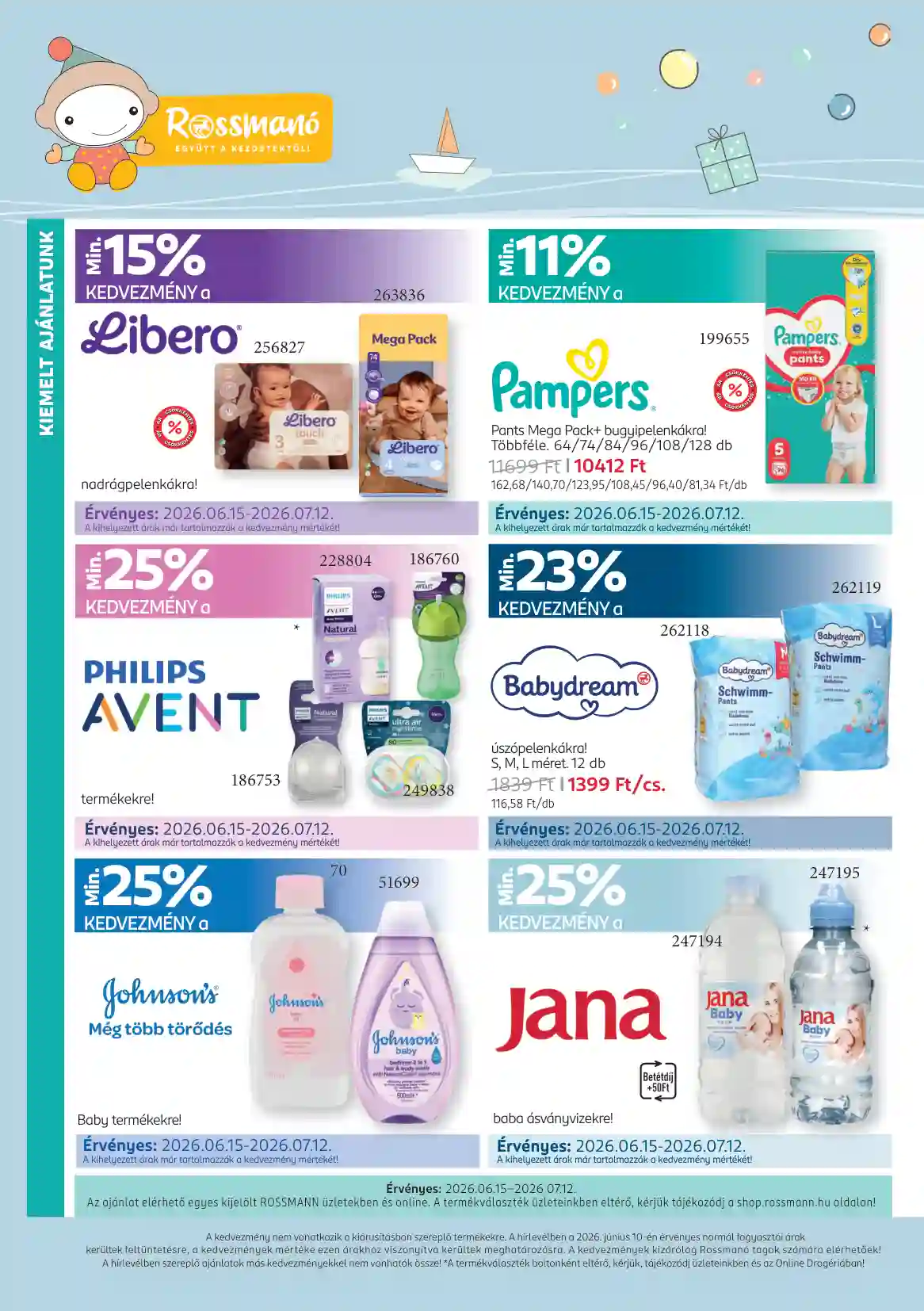 Rossmann akciós újság 25. hét (8 oldal)