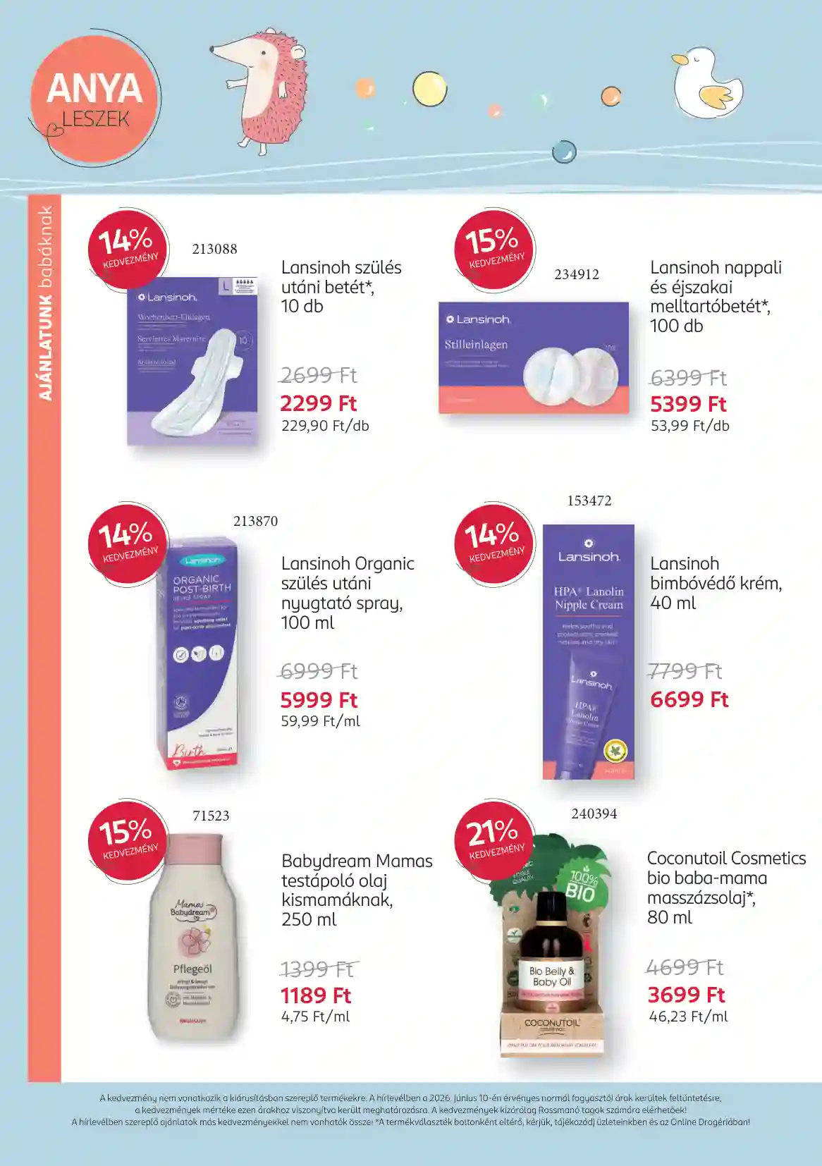 Rossmann akciós újság 25. hét (10 oldal)
