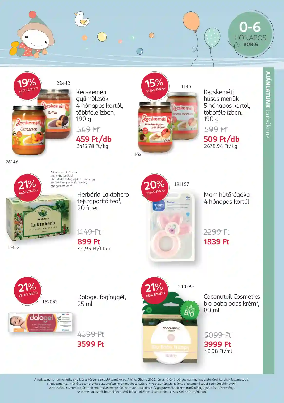 Rossmann akciós újság 25. hét (11 oldal)