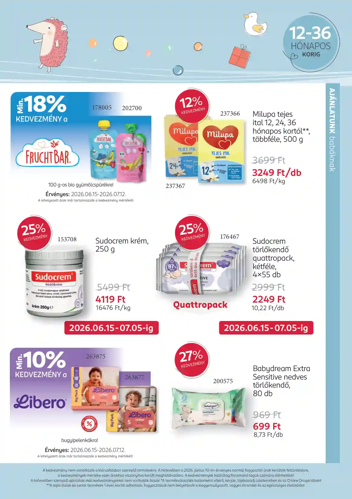 Rossmann akciós újság 25. hét (13 oldal)