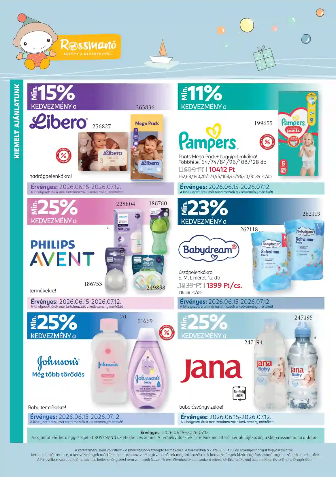 Rossmann akciós újság 25. hét (8 oldal)