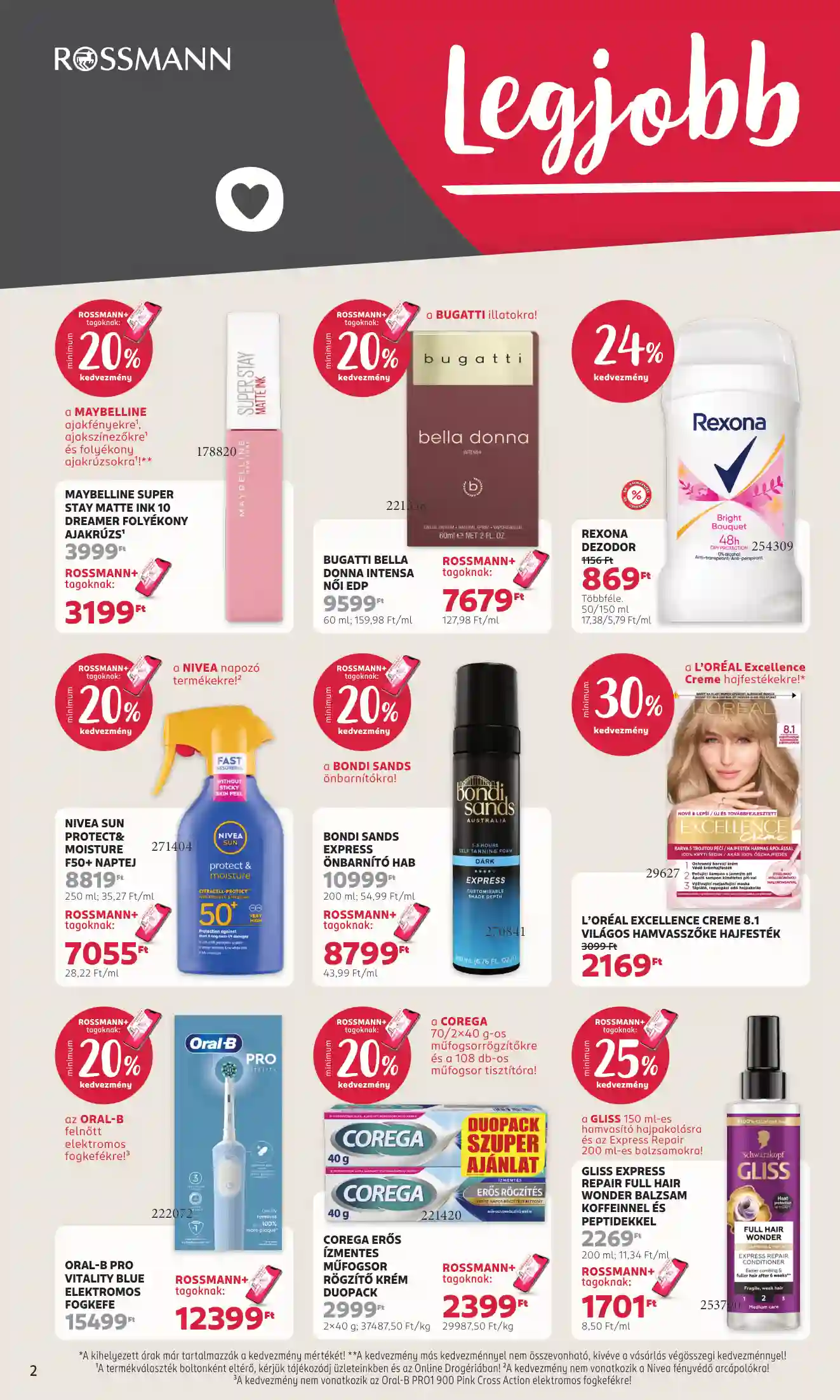 Rossmann akciós újság 27. hét (2 oldal)