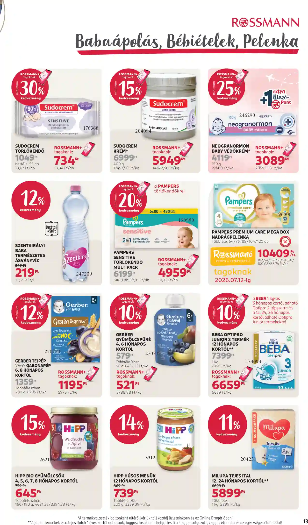 Rossmann akciós újság 27. hét (7 oldal)