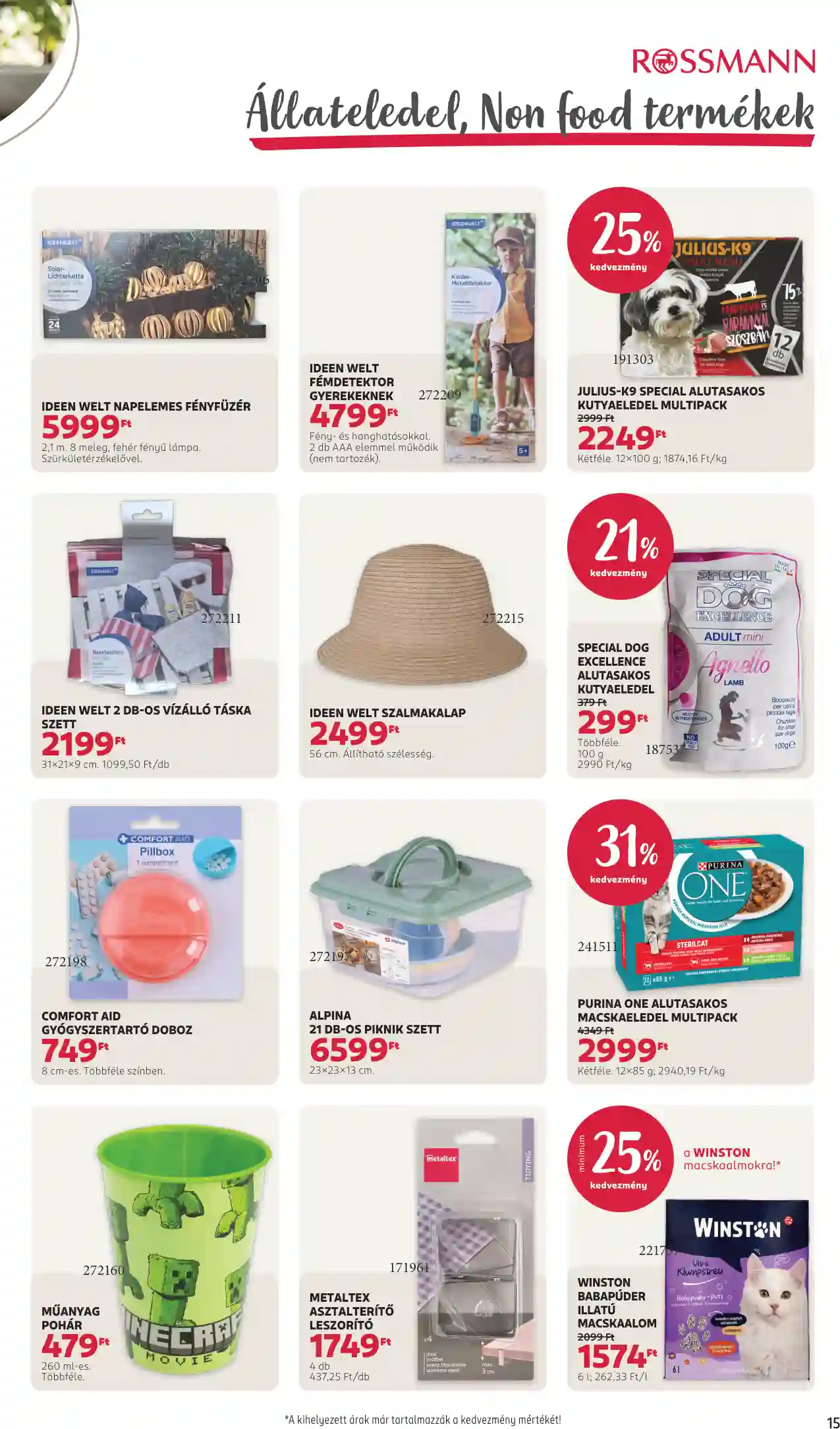 Rossmann akciós újság 27. hét (9 oldal)