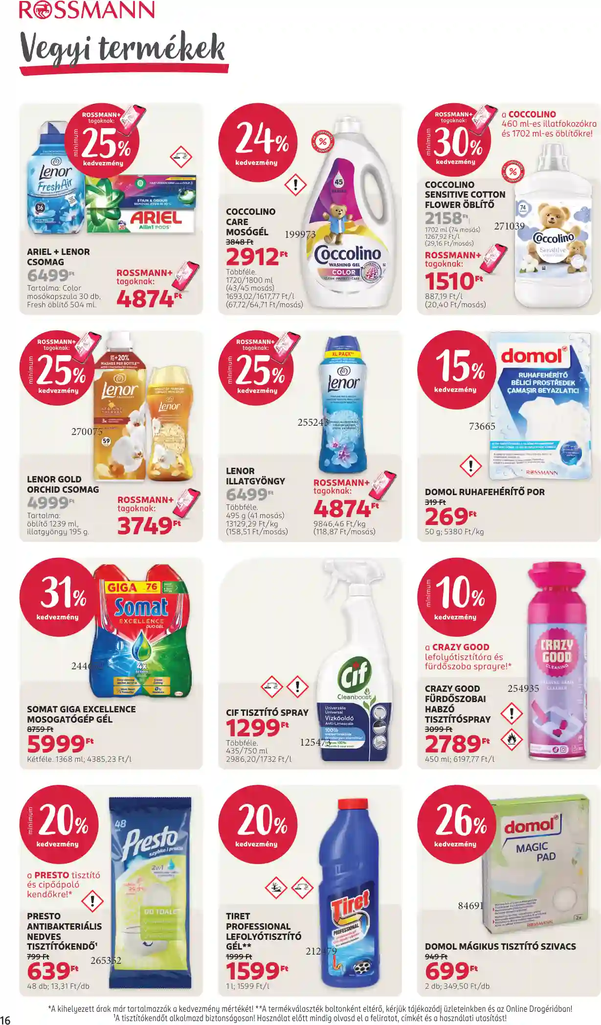 Rossmann akciós újság 27. hét (10 oldal)