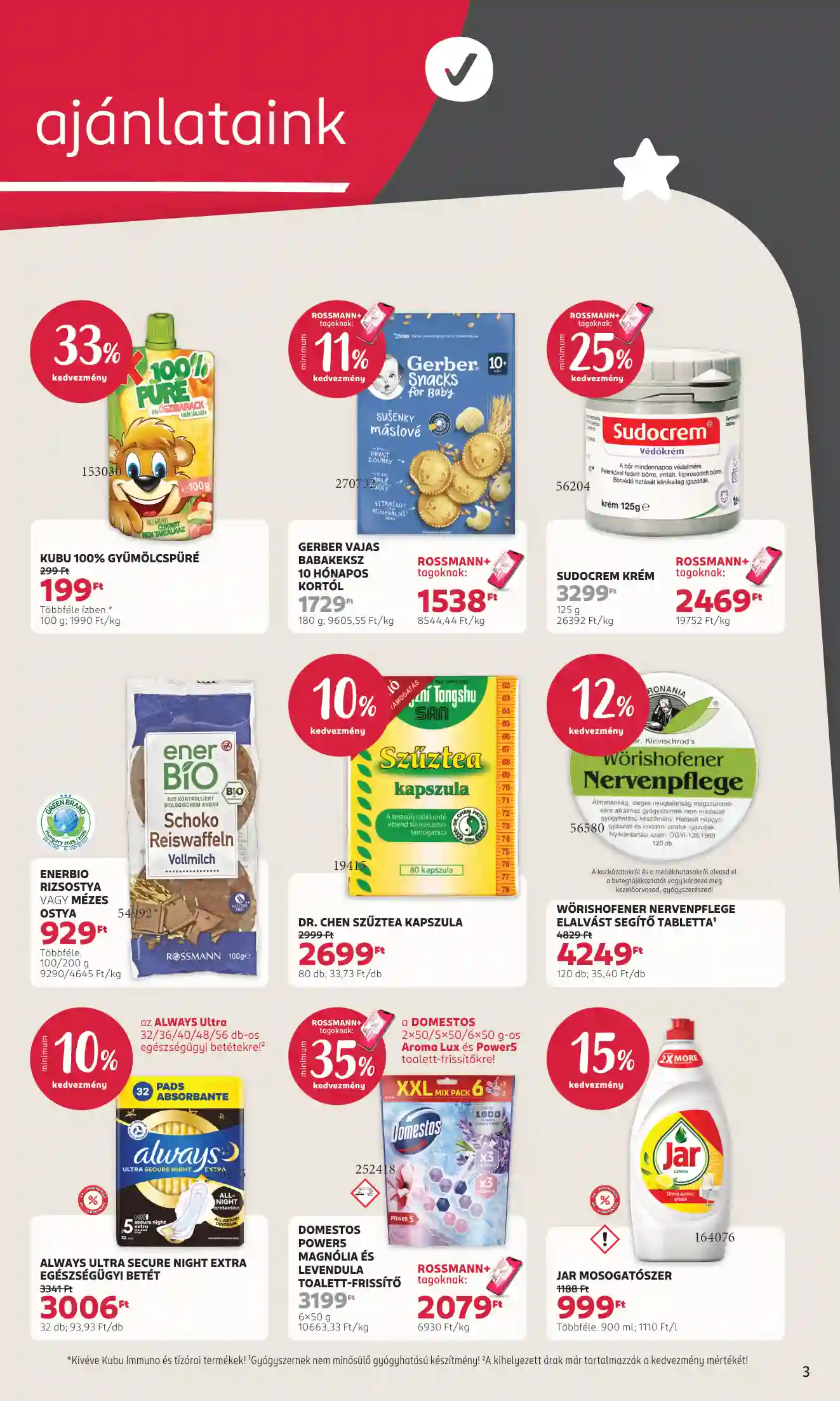 Rossmann akciós újság 27. hét (13 oldal)