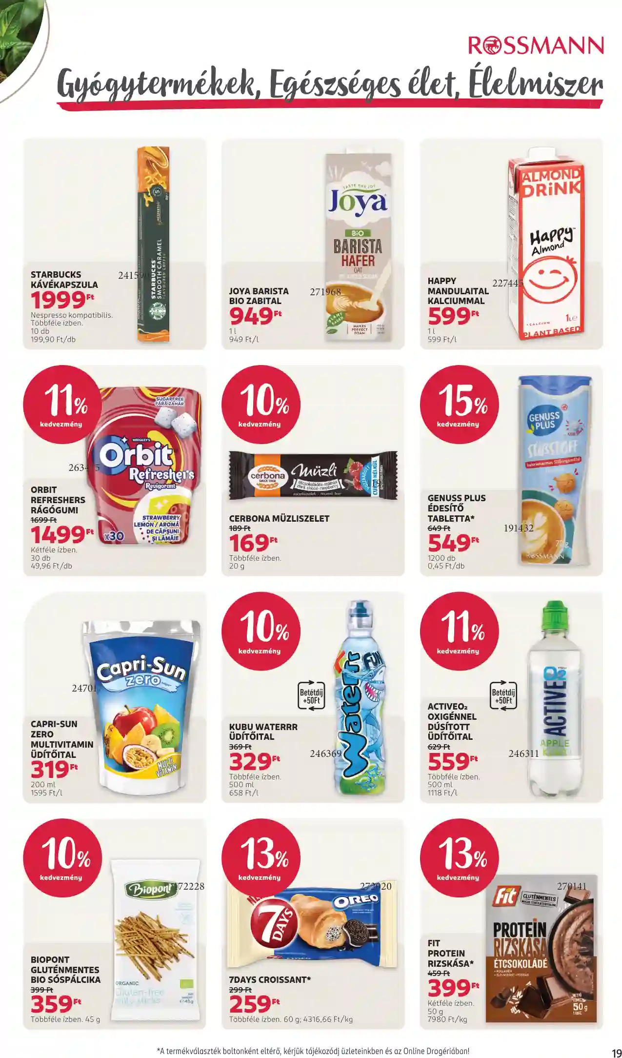 Rossmann akciós újság 27. hét (16 oldal)