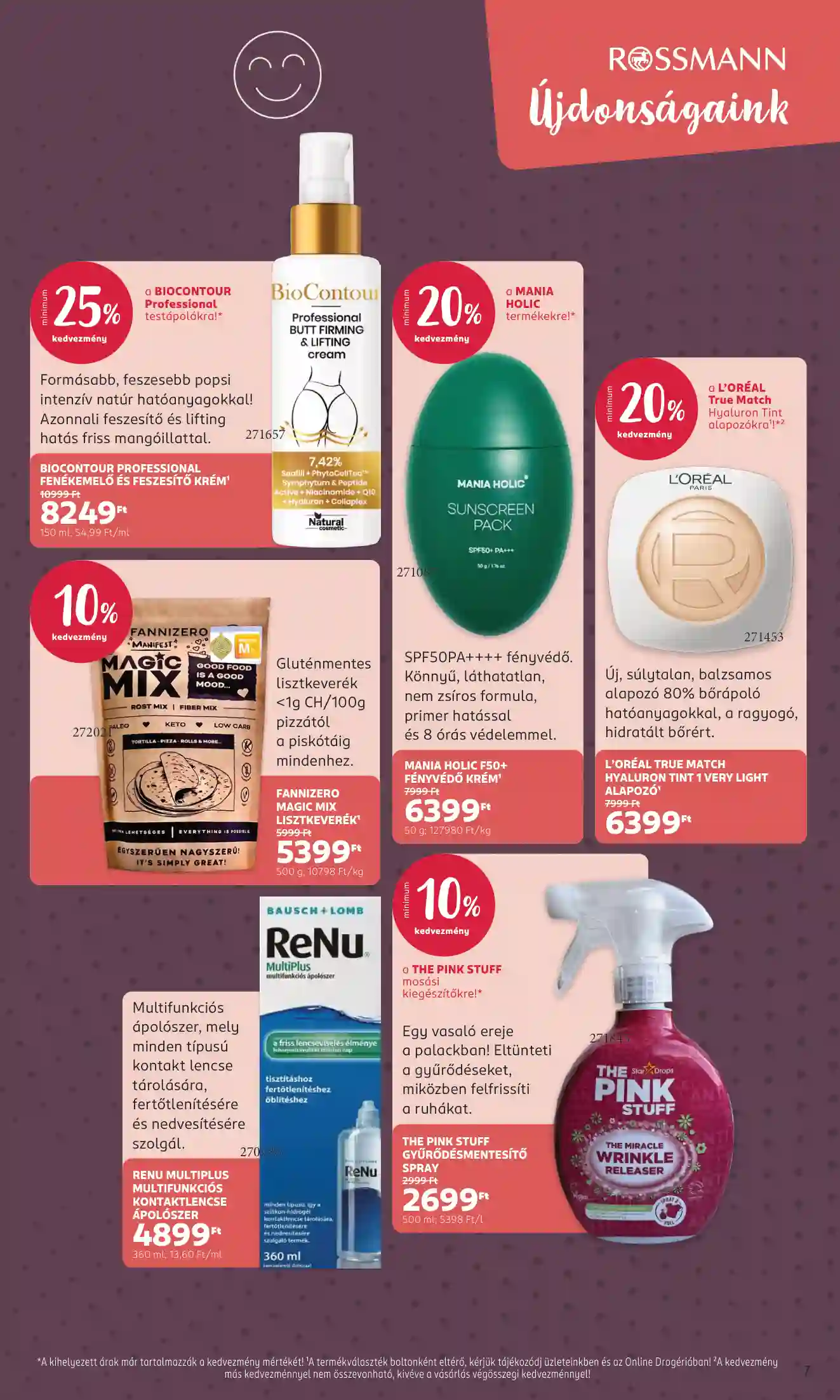 Rossmann akciós újság 27. hét (21 oldal)