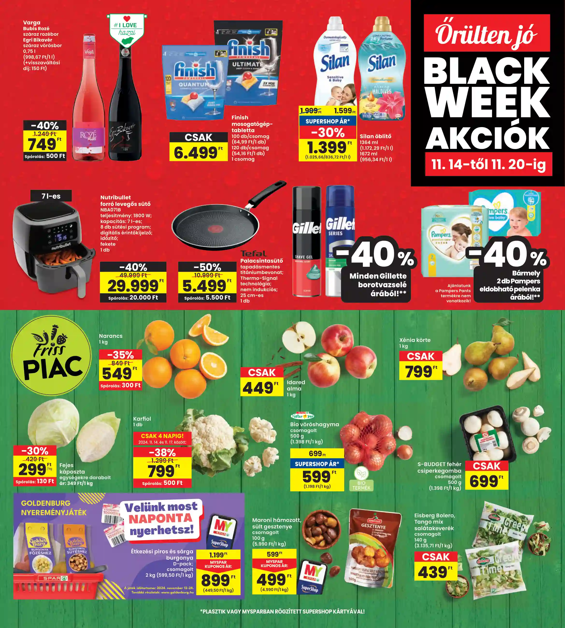Spar akciós újság 46. hét (interspar) (12 oldal)