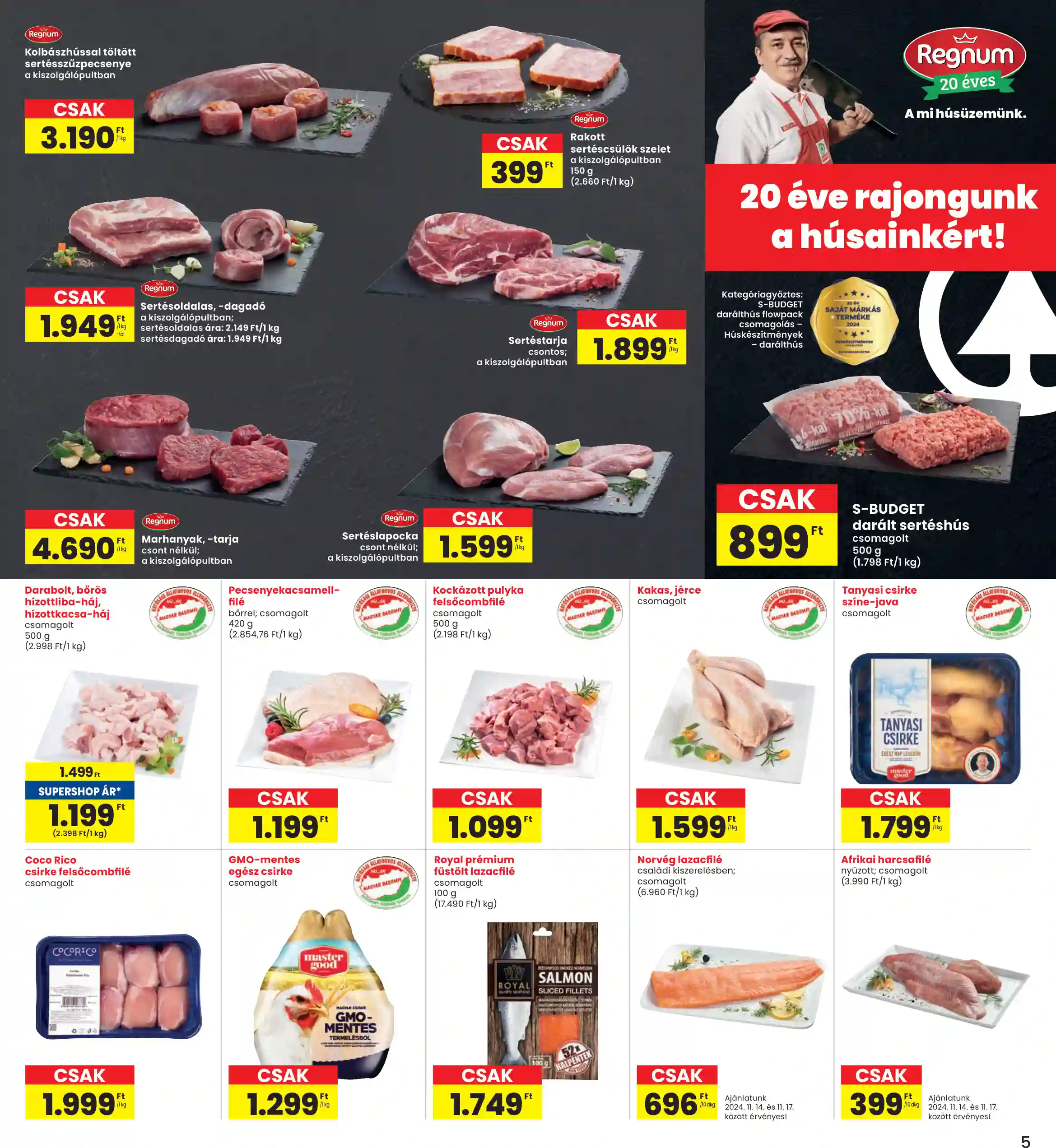 Spar akciós újság 46. hét (interspar) (15 oldal)