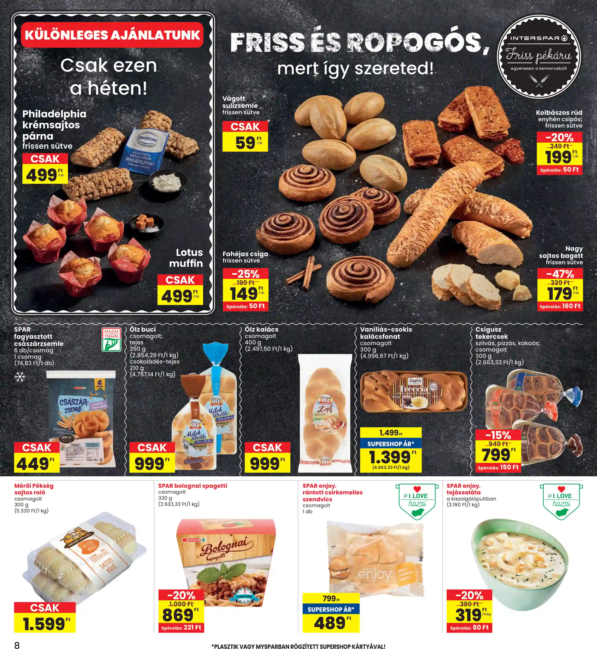 Spar akciós újság 46. hét (interspar) (18 oldal)