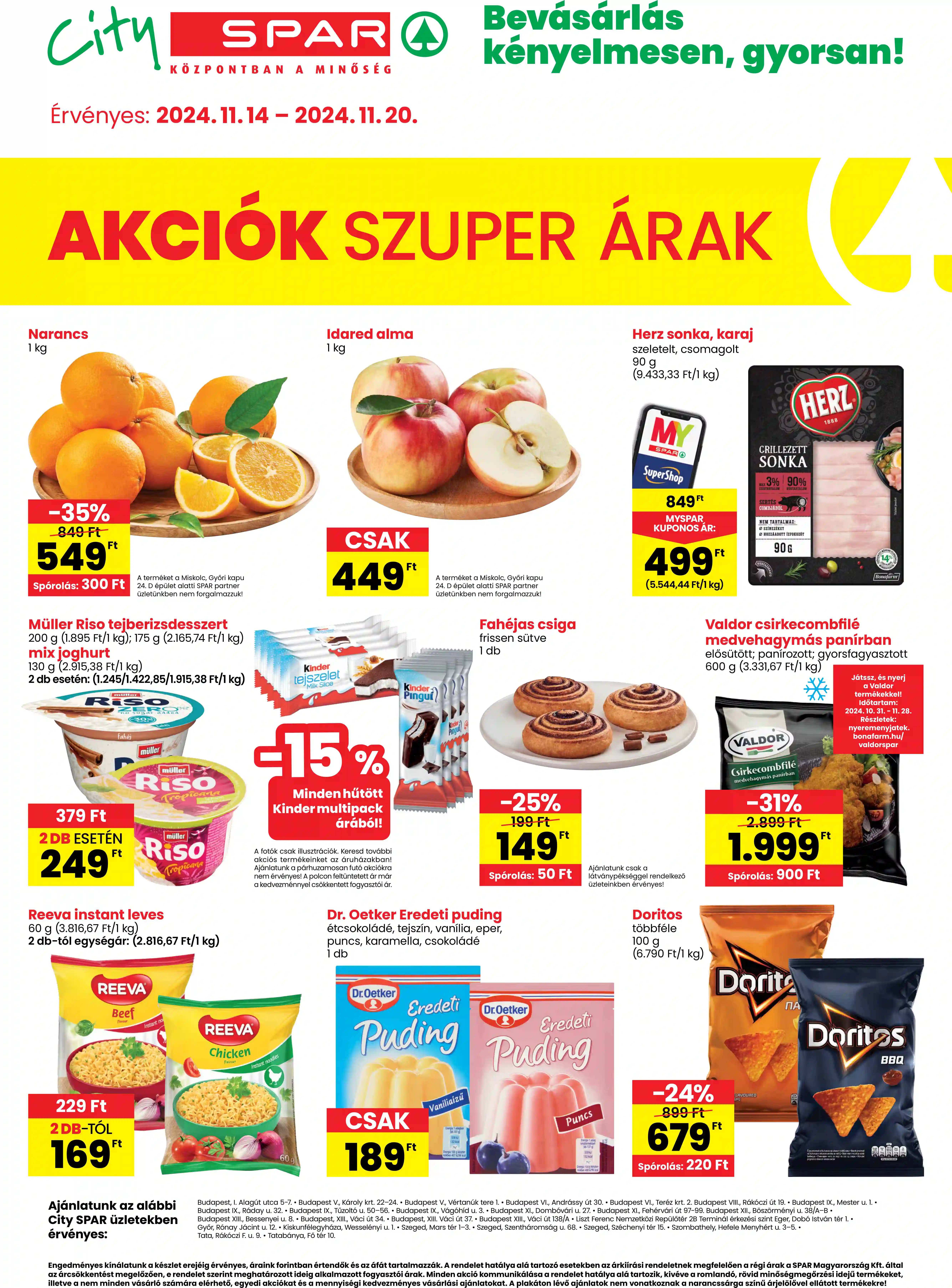 SPAR city spar 46.hét