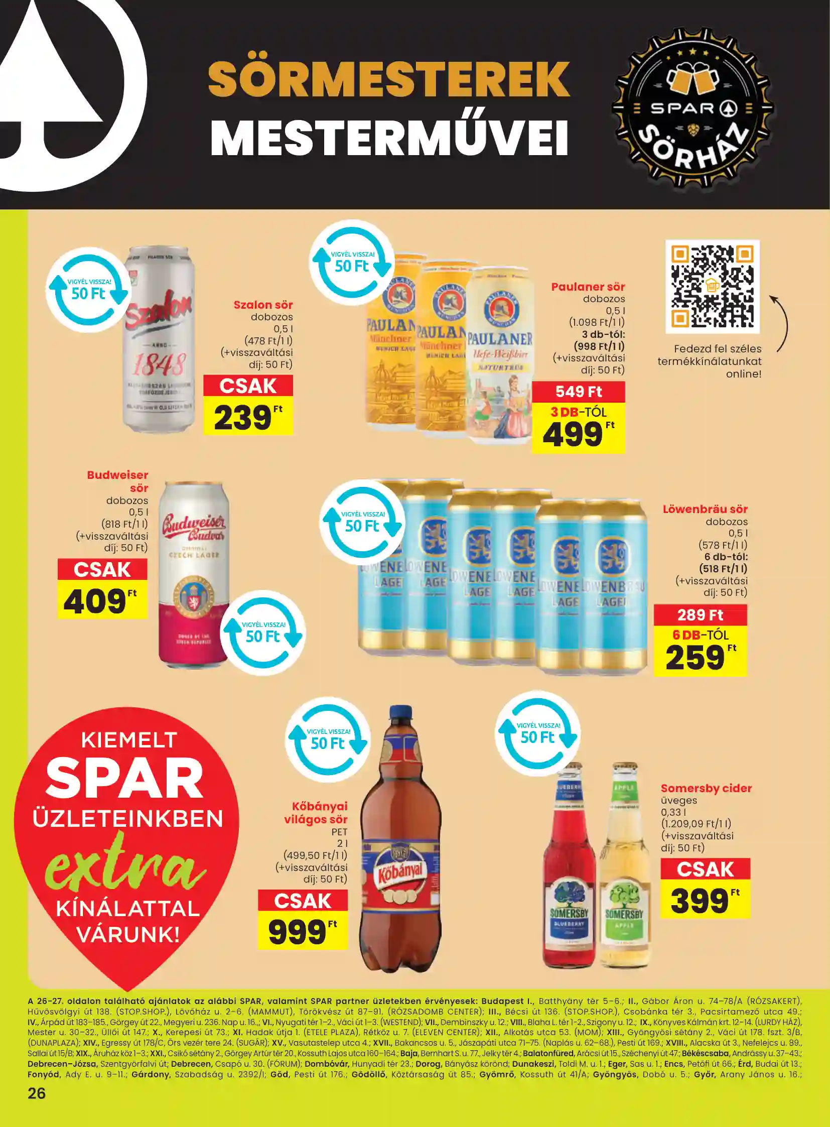 Spar akciós újság 46. hét (spar extra) (7 oldal)