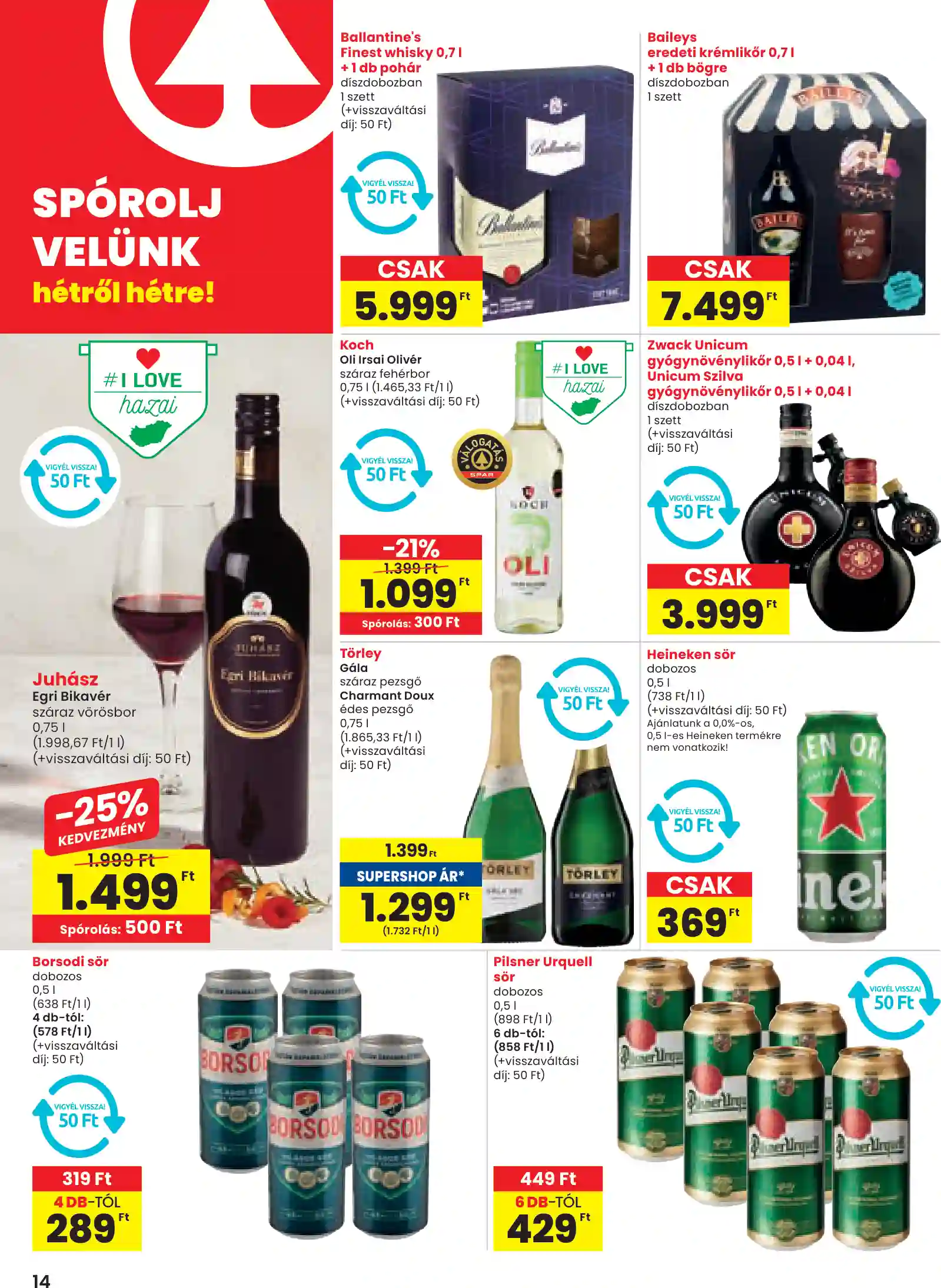 Spar akciós újság 46. hét (6 oldal)