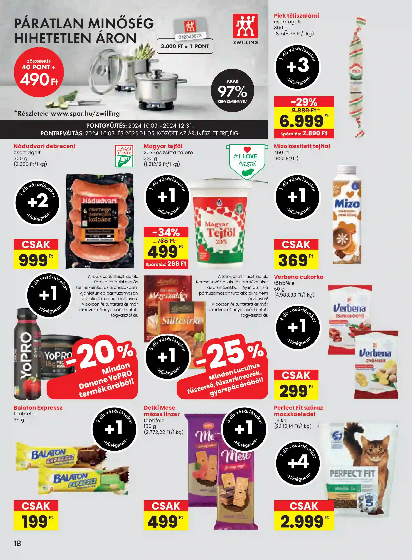 Spar akciós újság 46. hét (10 oldal)