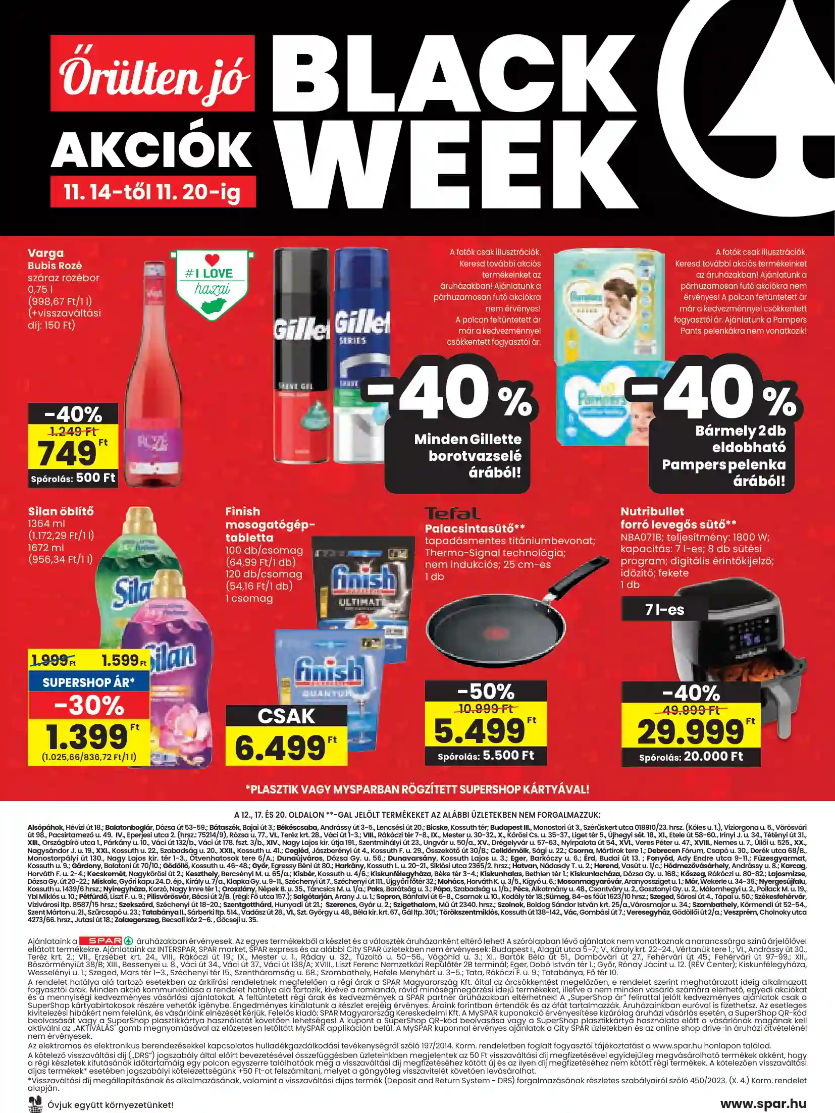 Spar akciós újság 46. hét (12 oldal)