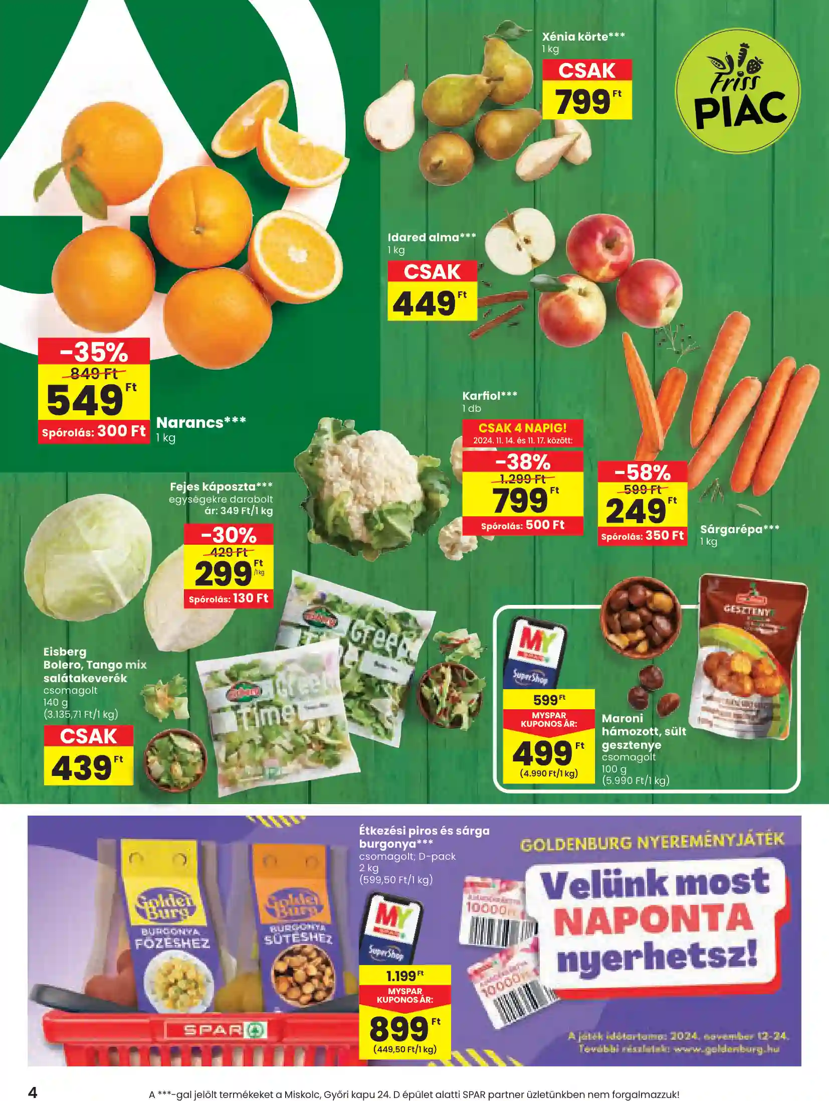 Spar akciós újság 46. hét (14 oldal)