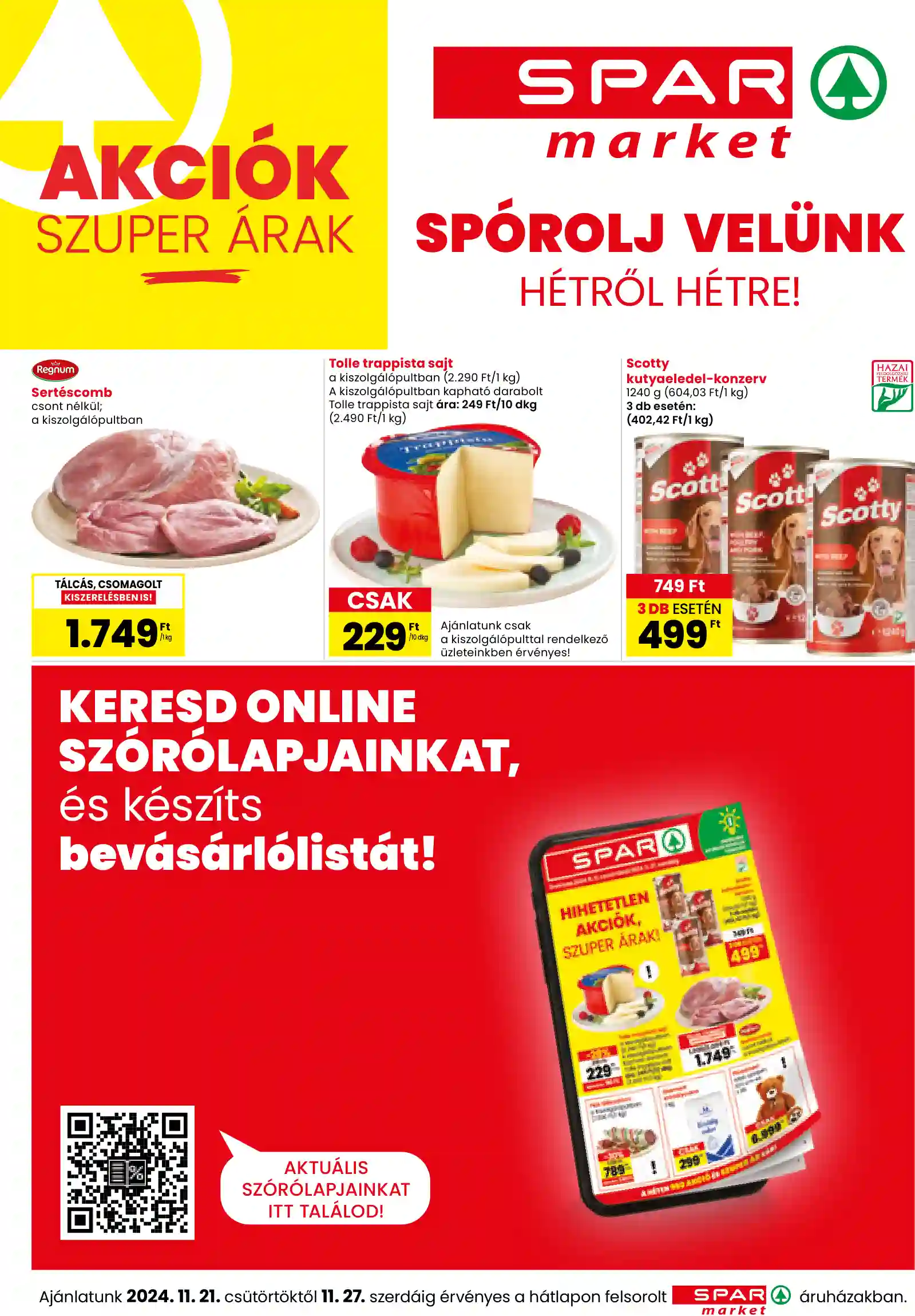 SPAR spar market 47.hét