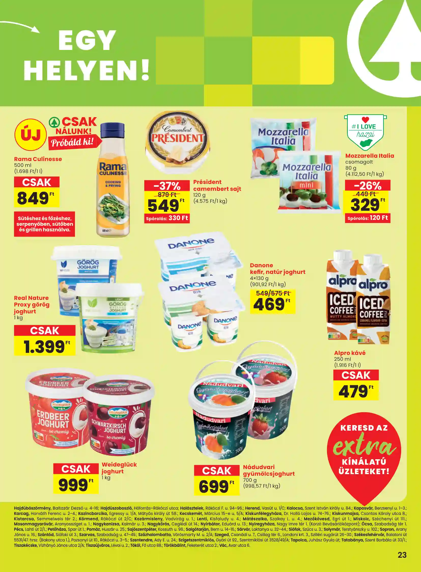 Spar akciós újság 47. hét (spar extra) (4 oldal)