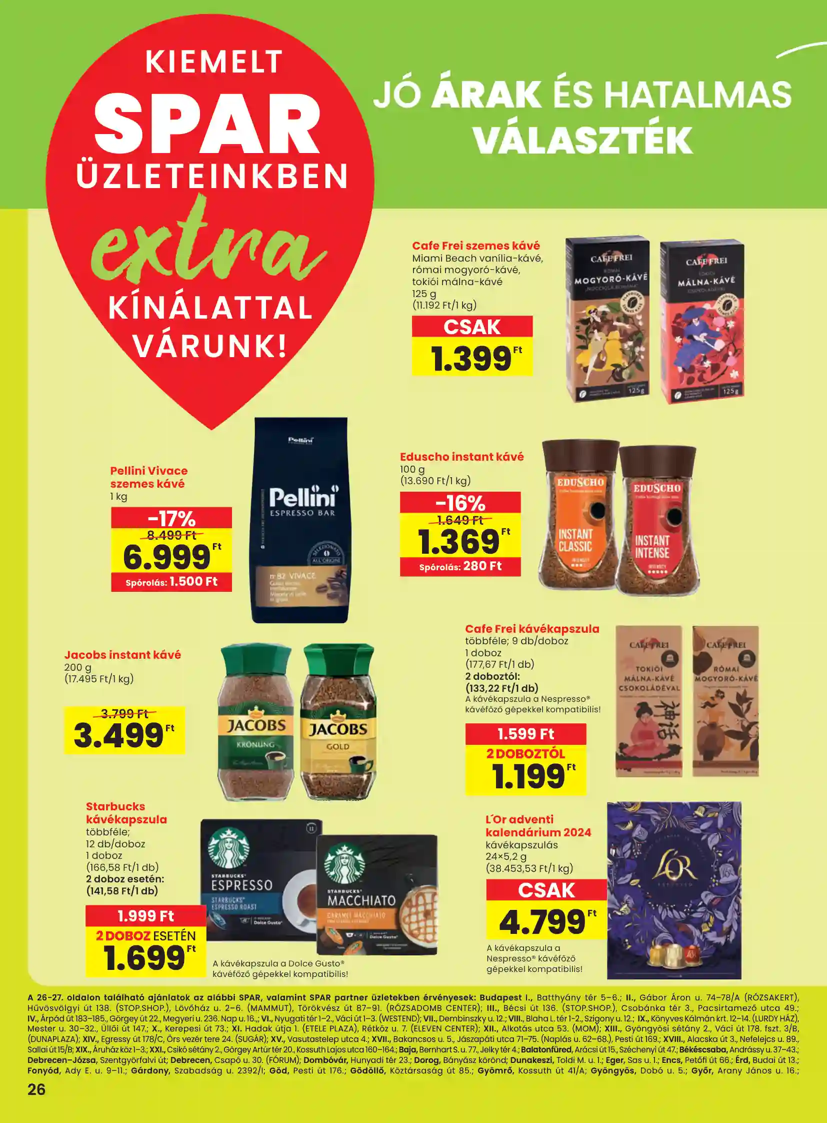 Spar akciós újság 47. hét (spar extra) (7 oldal)