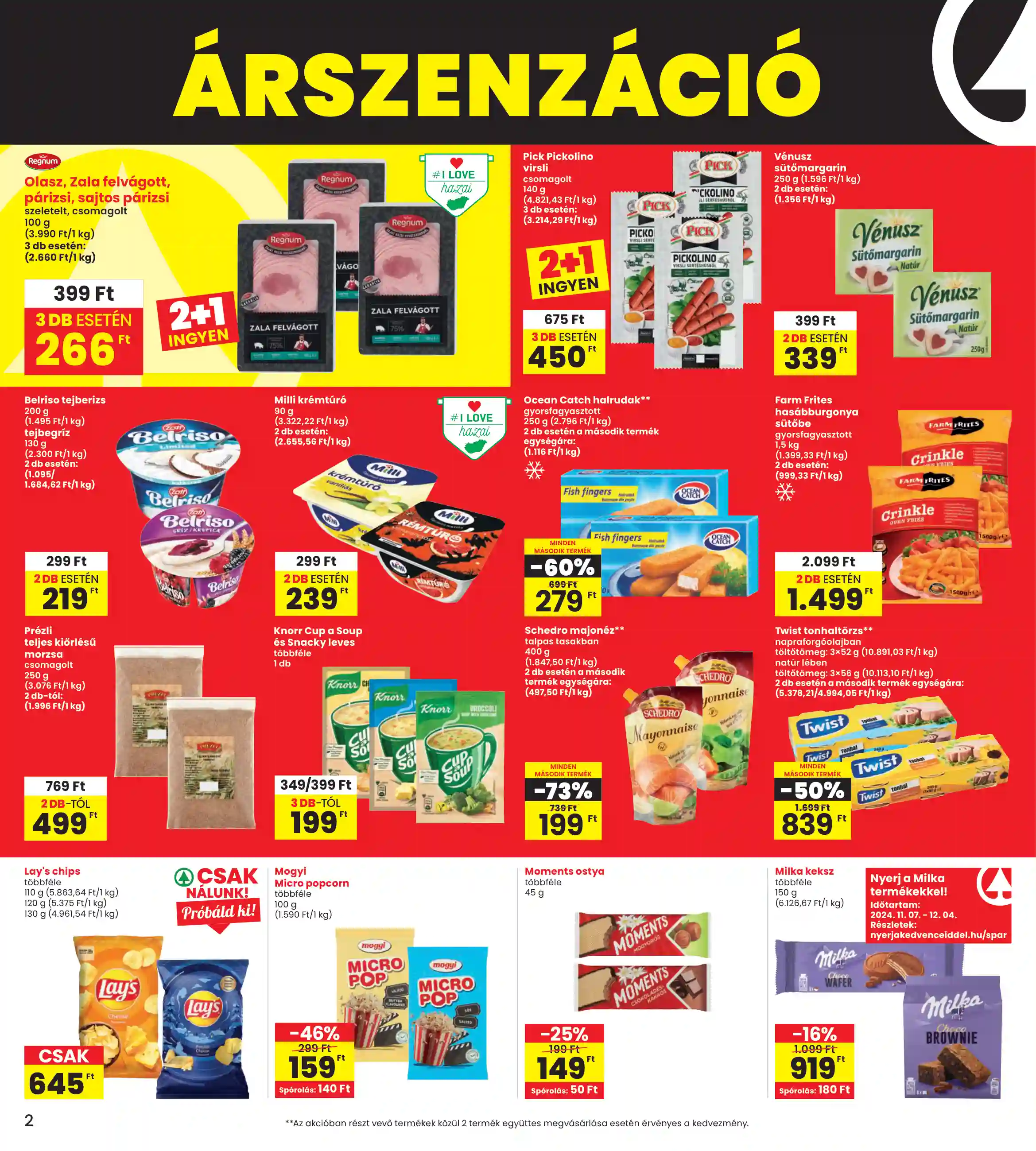 Spar akciós újság 47. hét (interspar) (2 oldal)