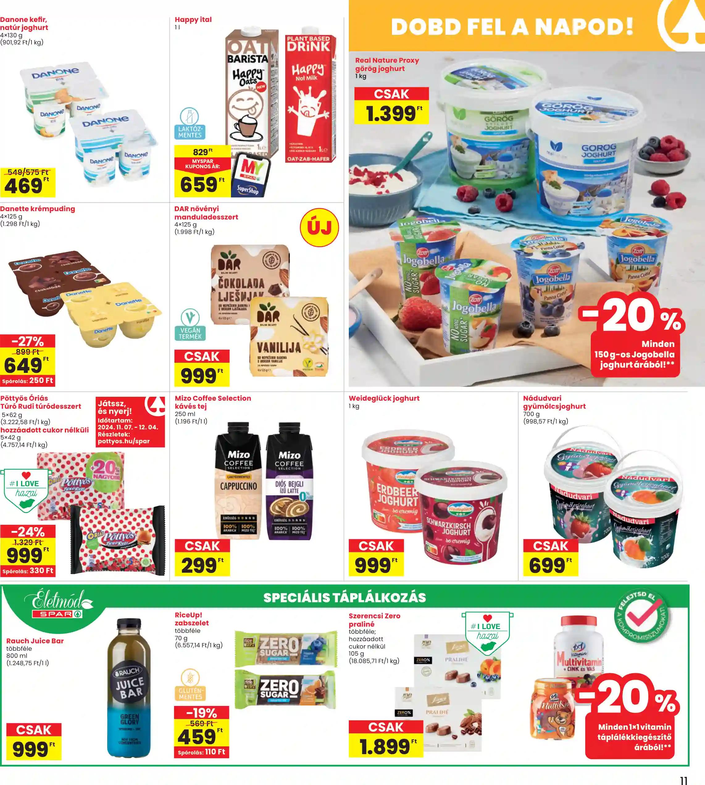 Spar akciós újság 47. hét (interspar) (3 oldal)