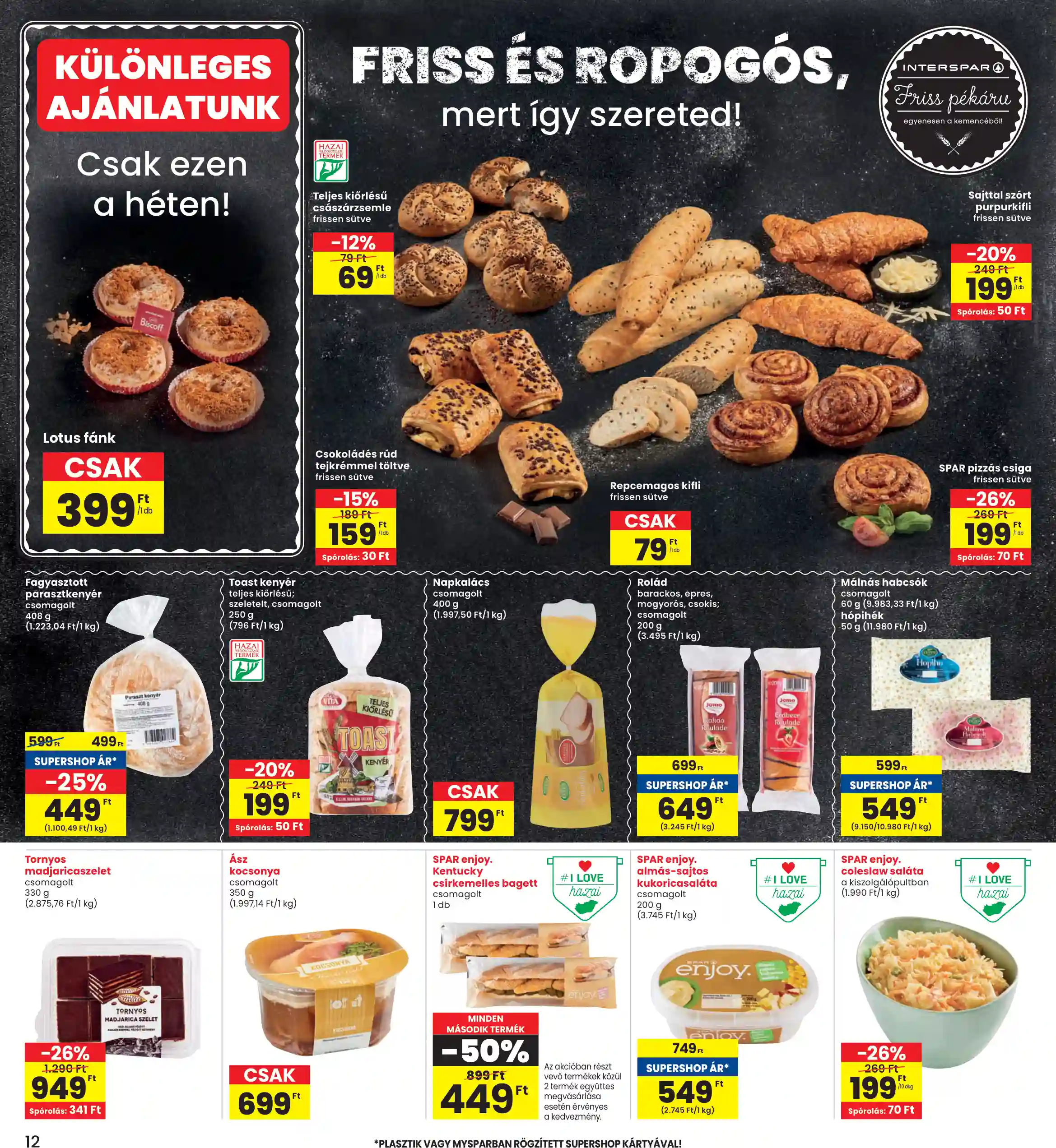 Spar akciós újság 47. hét (interspar) (4 oldal)