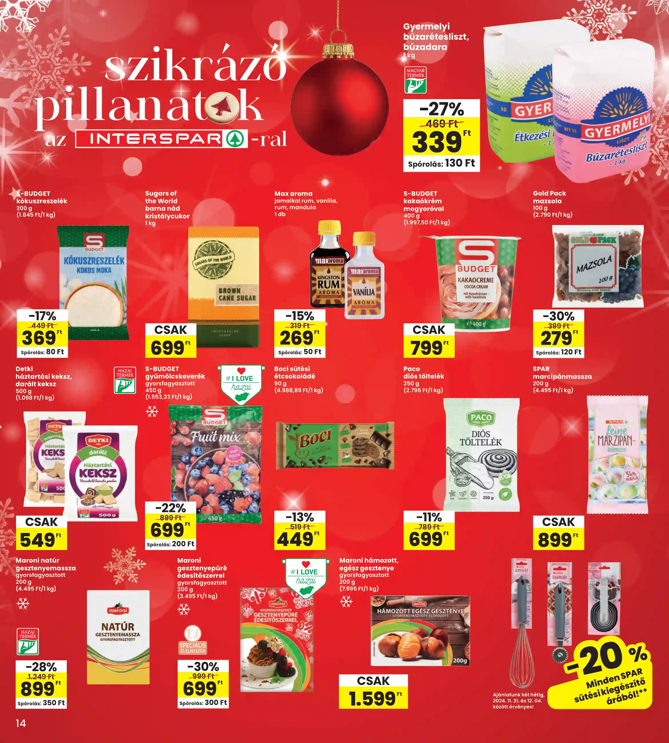 Spar akciós újság 47. hét (interspar) (6 oldal)