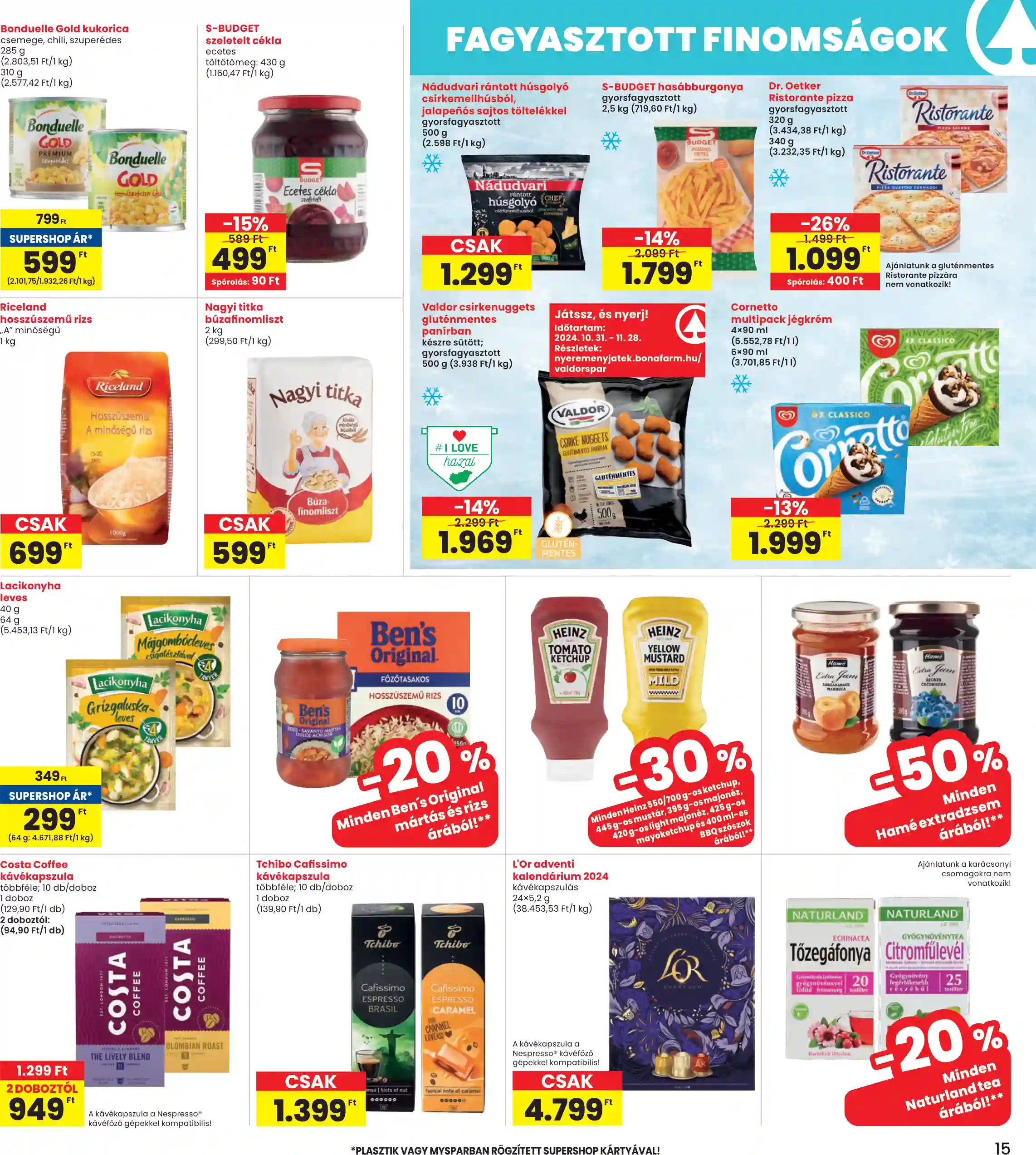 Spar akciós újság 47. hét (interspar) (7 oldal)