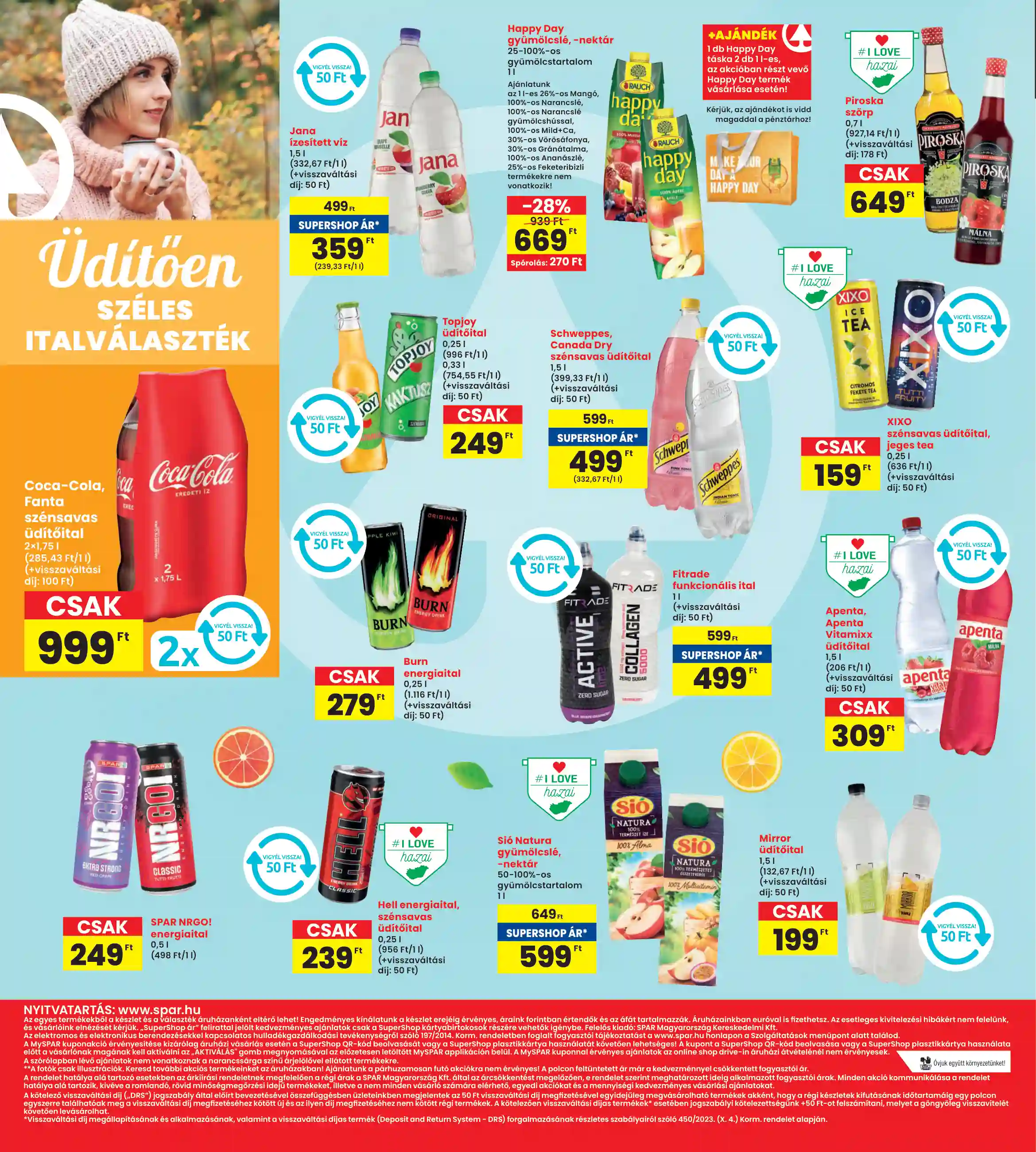 Spar akciós újság 47. hét (interspar) (8 oldal)