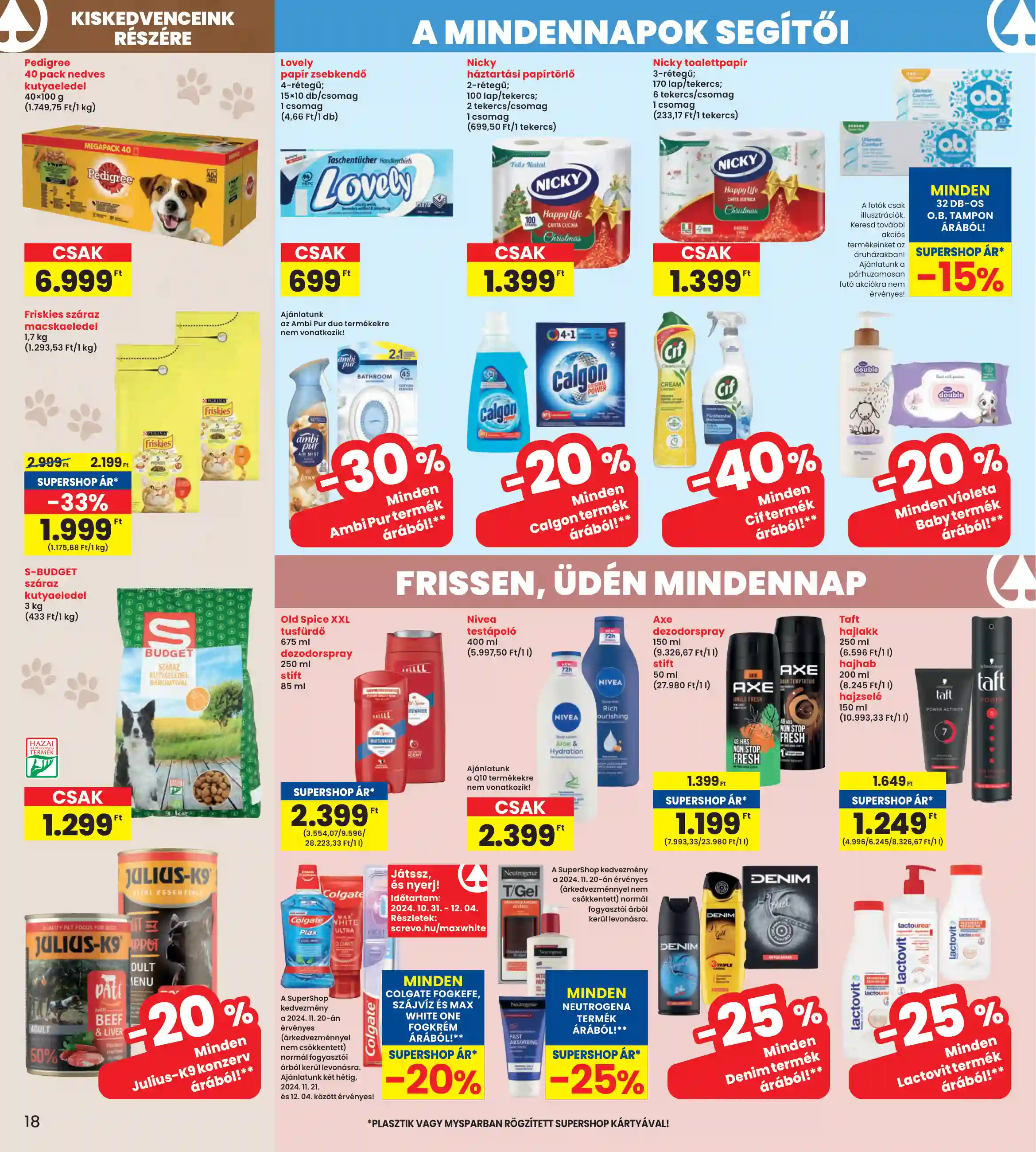 Spar akciós újság 47. hét (interspar) (10 oldal)
