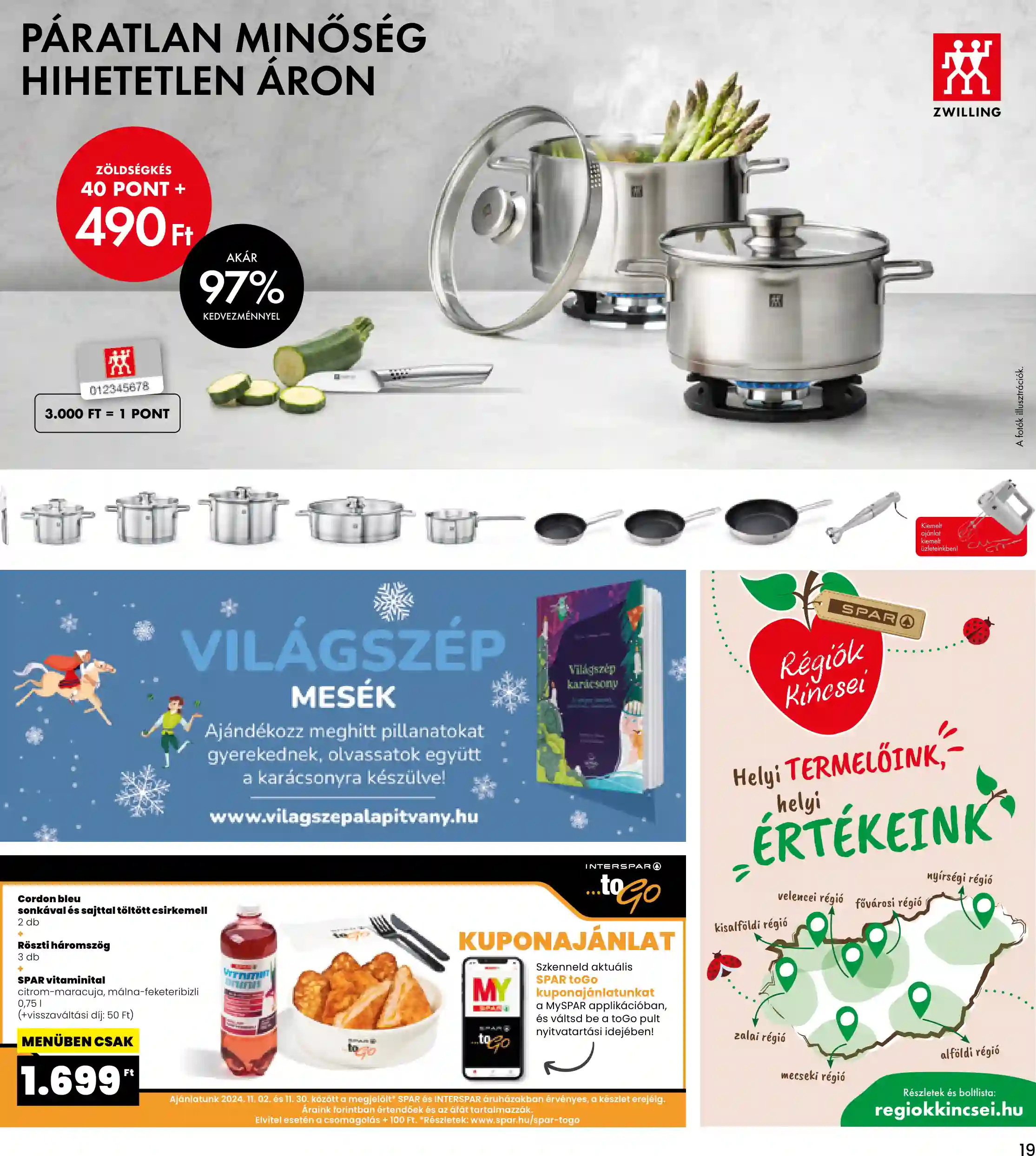 Spar akciós újság 47. hét (interspar) (11 oldal)