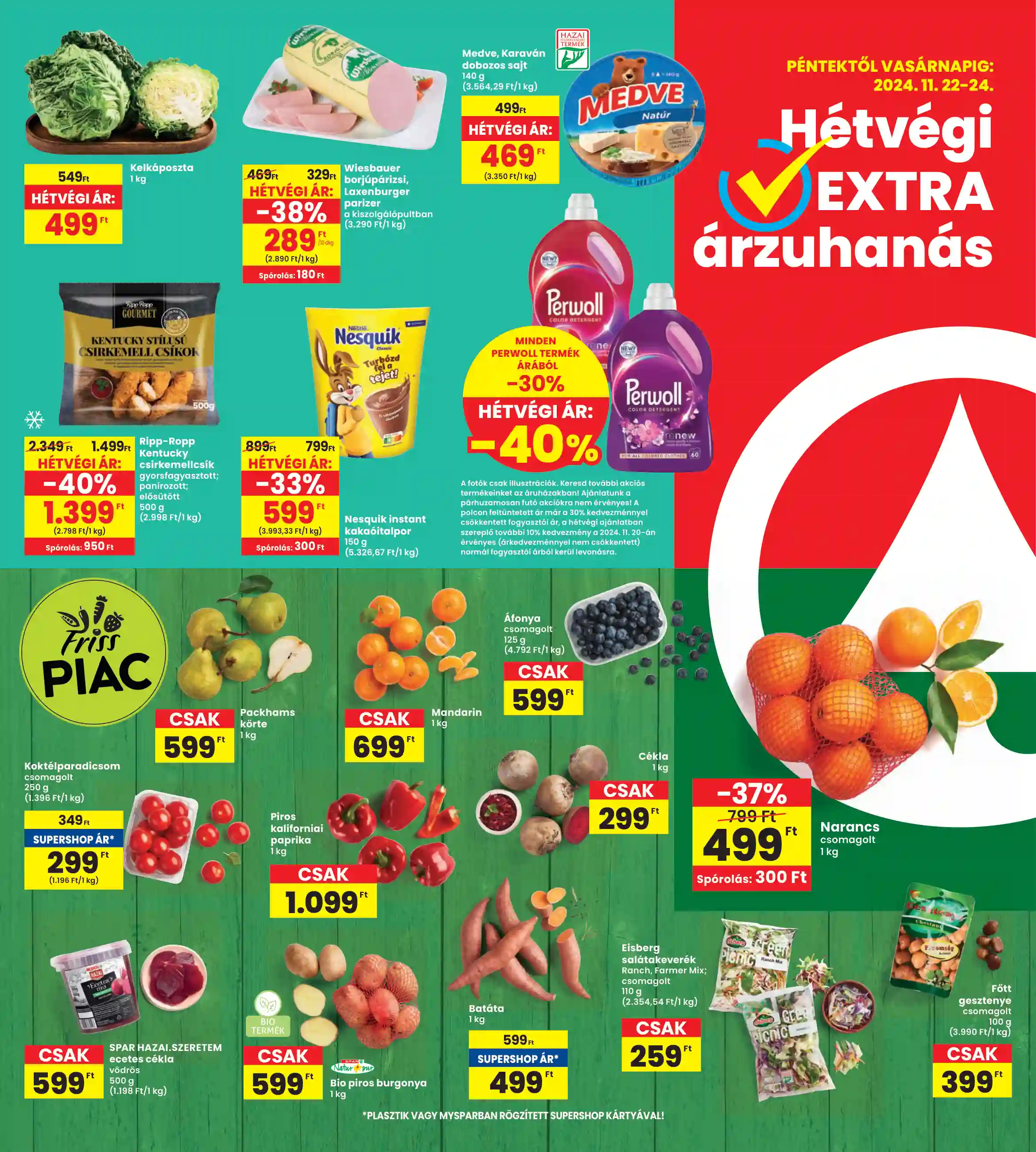 Spar akciós újság 47. hét (interspar) (12 oldal)