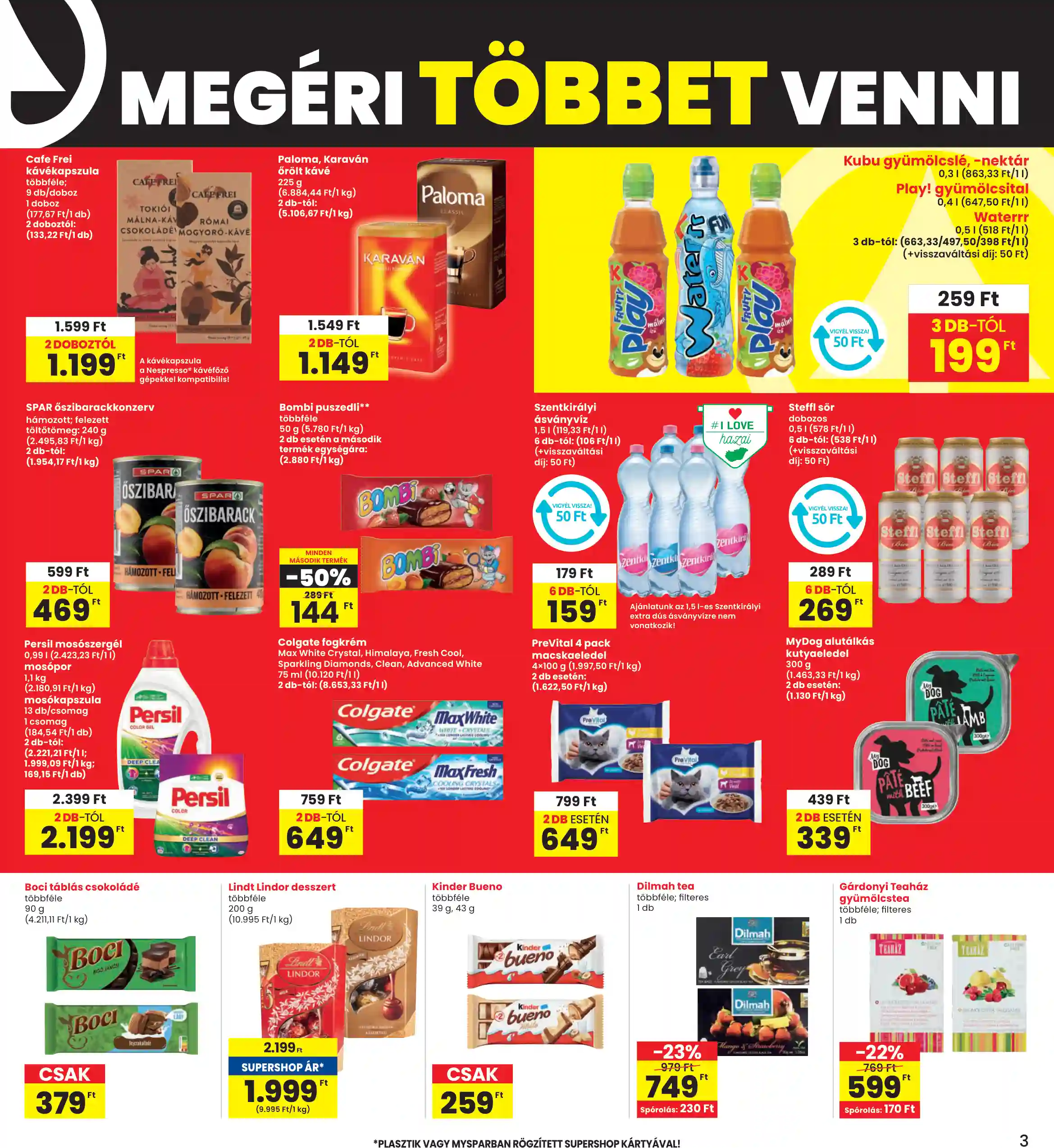 Spar akciós újság 47. hét (interspar) (13 oldal)