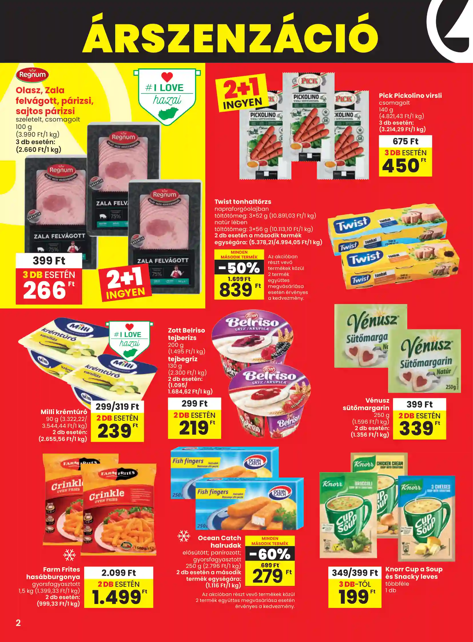 Spar akciós újság 47. hét (spar) (2 oldal)