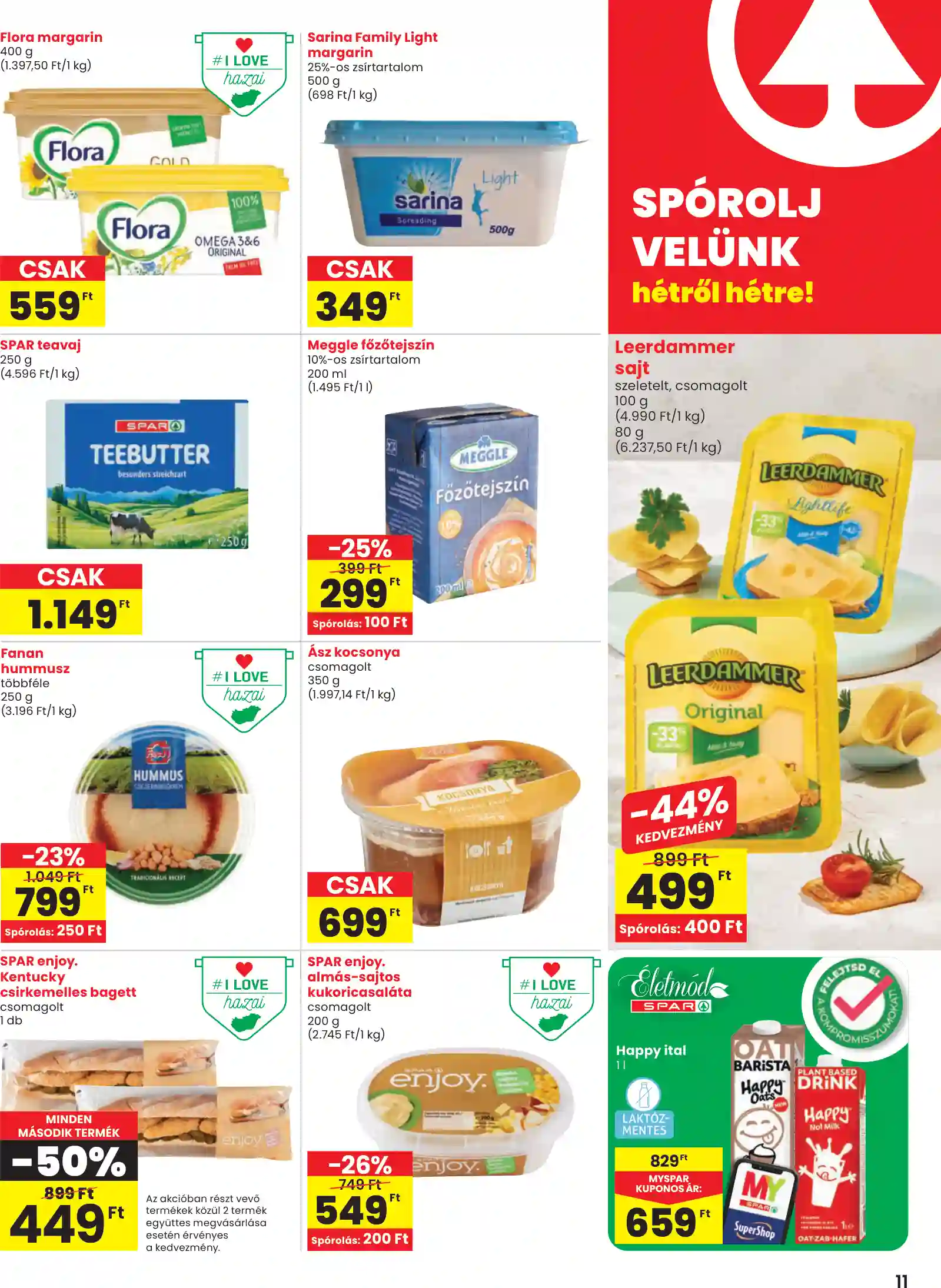 Spar akciós újság 47. hét (spar) (3 oldal)