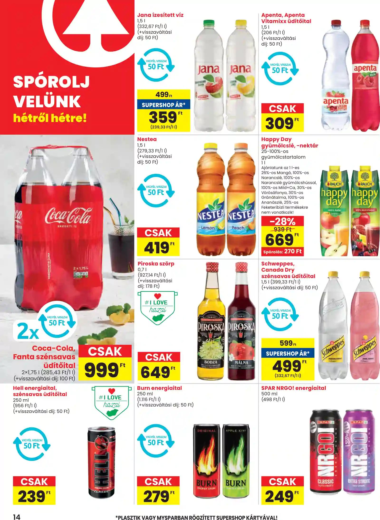 Spar akciós újság 47. hét (spar) (6 oldal)