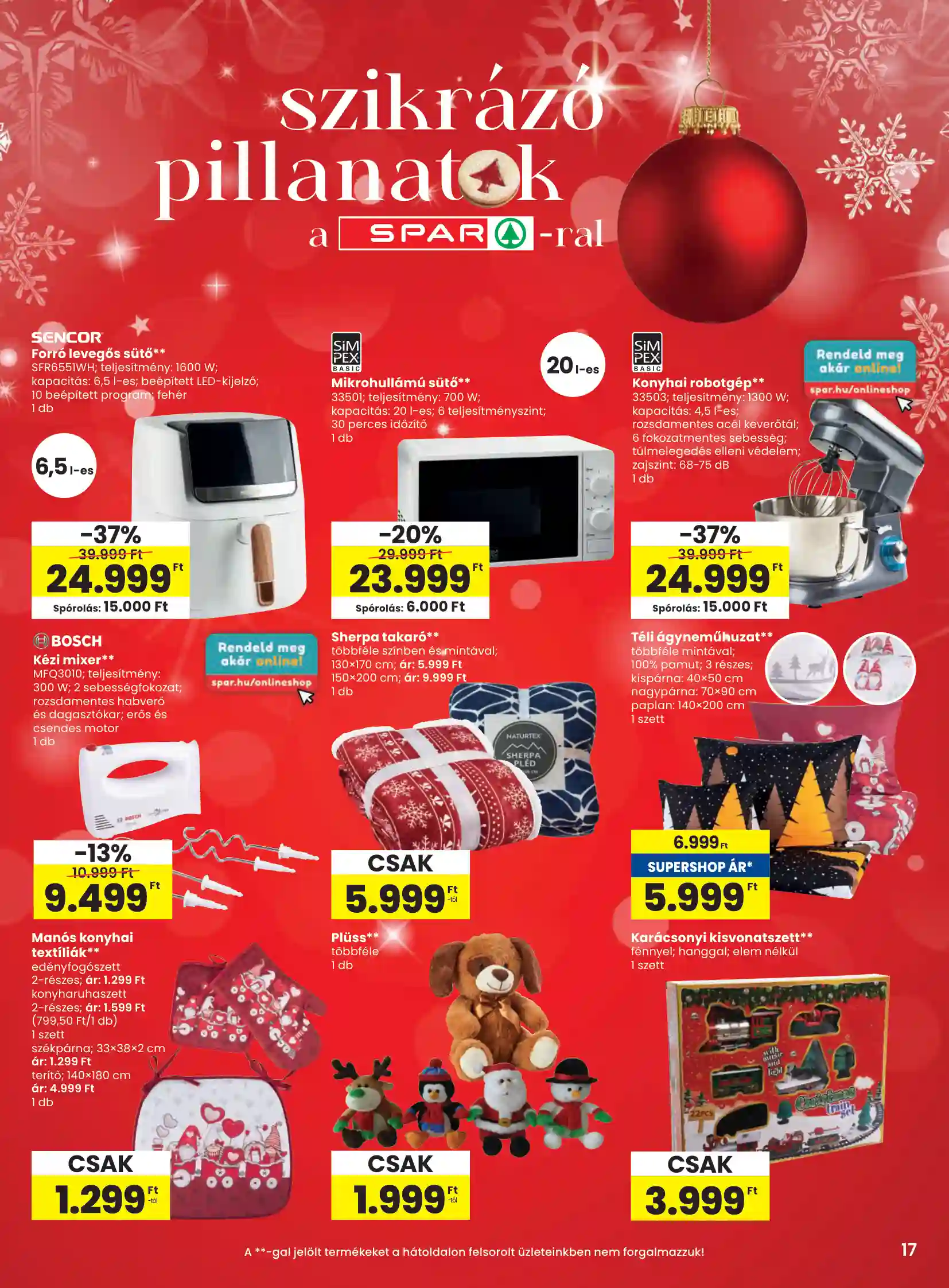 Spar akciós újság 47. hét (spar) (9 oldal)