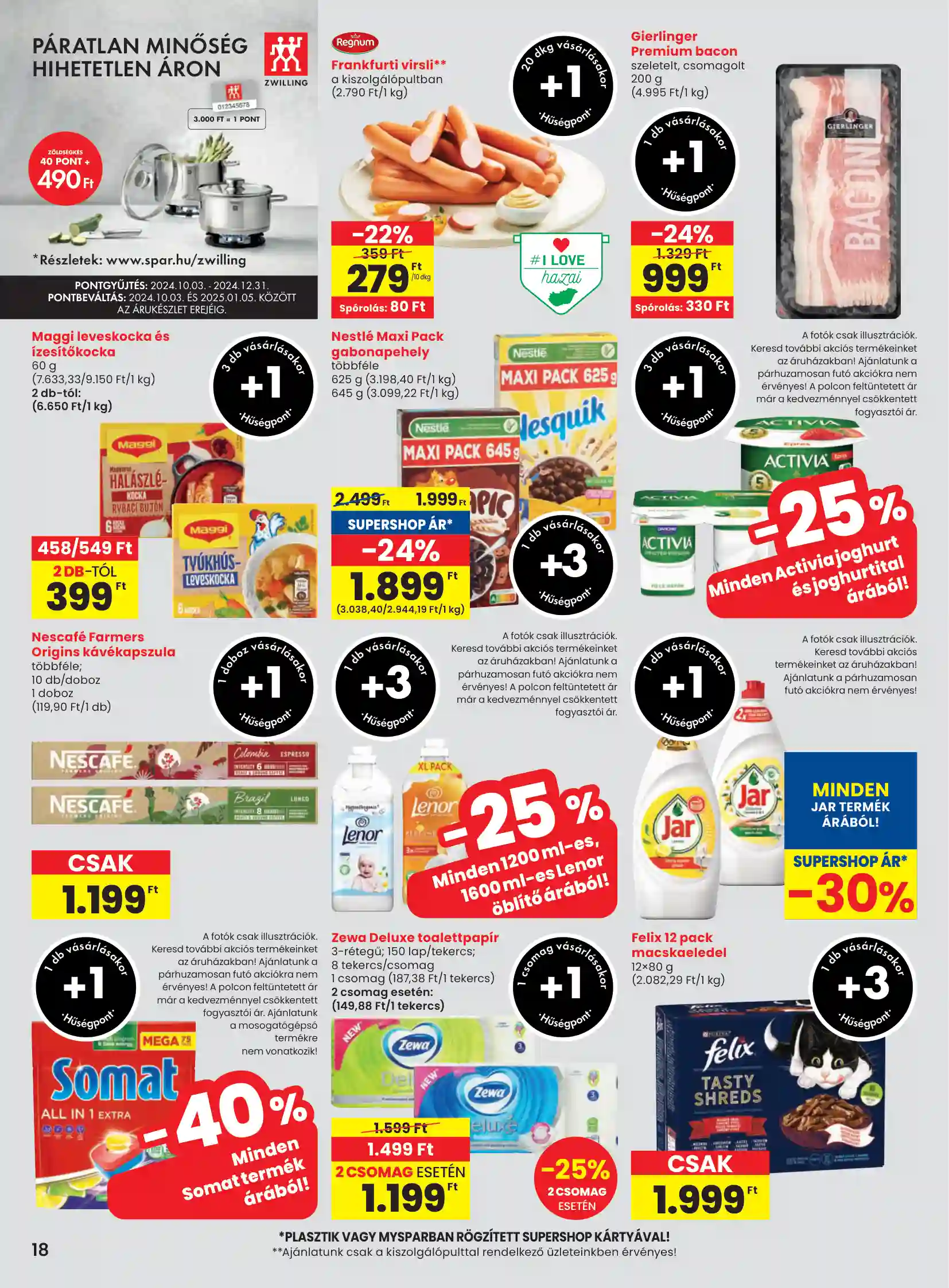 Spar akciós újság 47. hét (spar) (10 oldal)