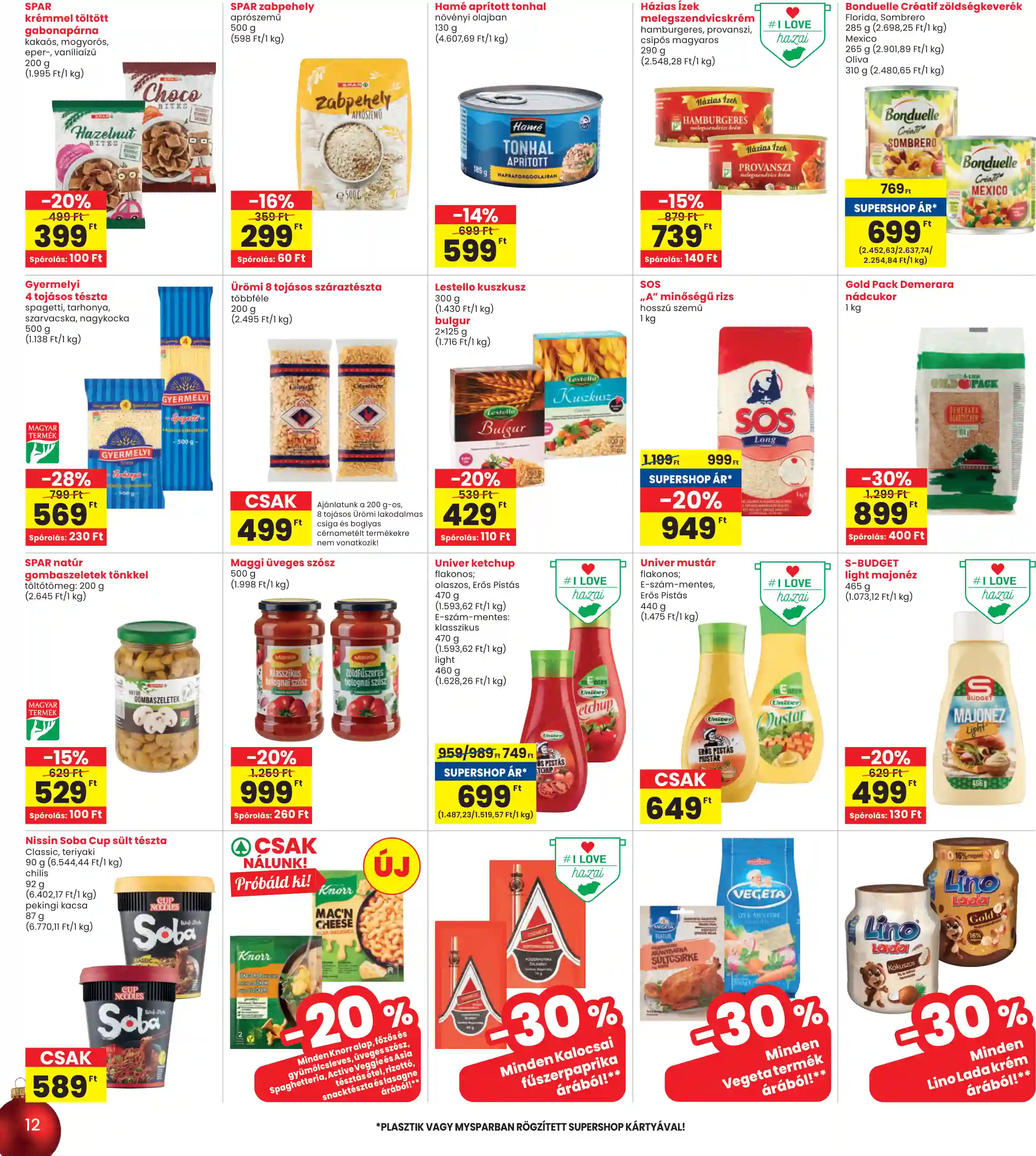 Spar akciós újság 48. hét (interspar) (4 oldal)