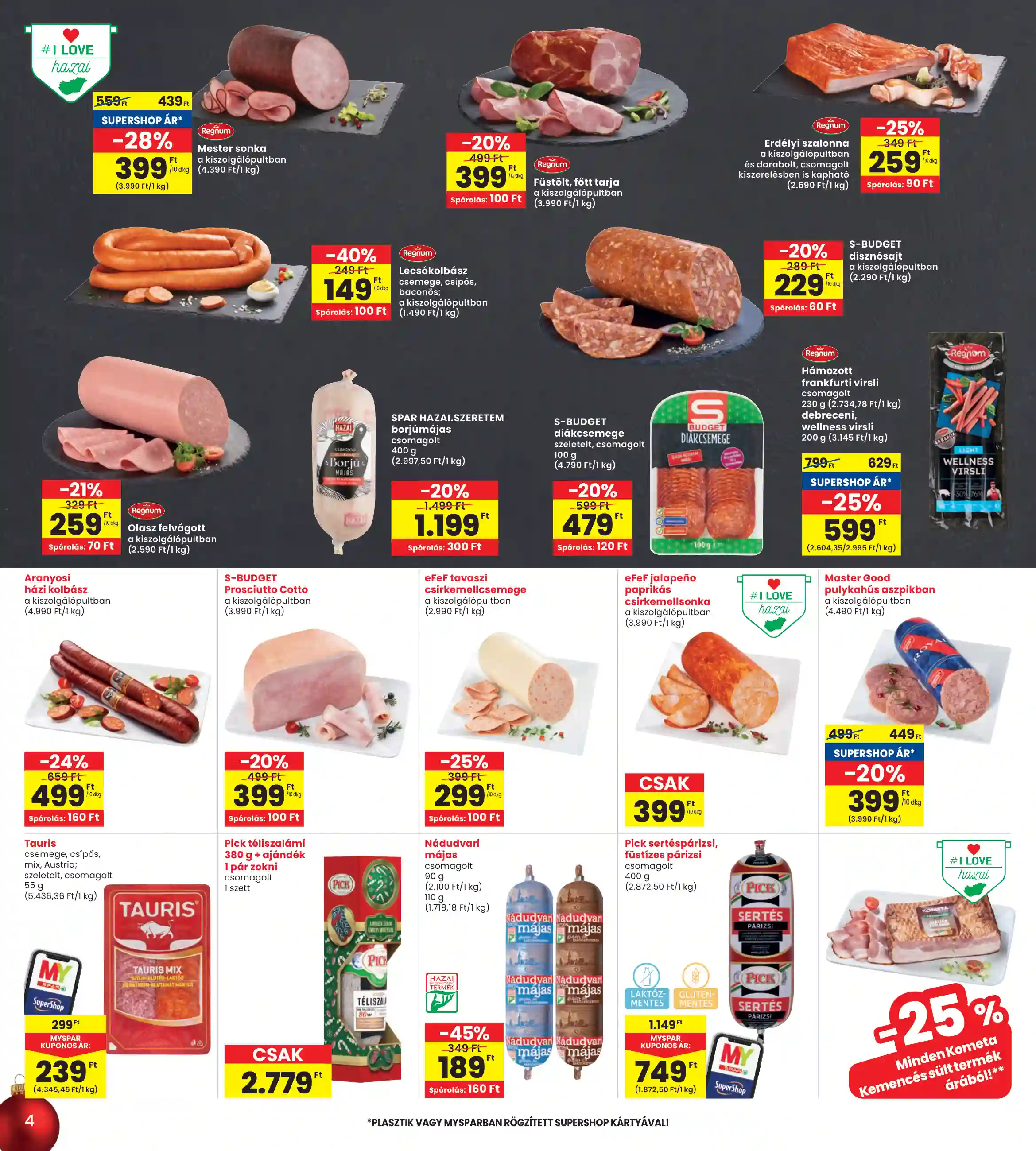 Spar akciós újság 48. hét (interspar) (18 oldal)