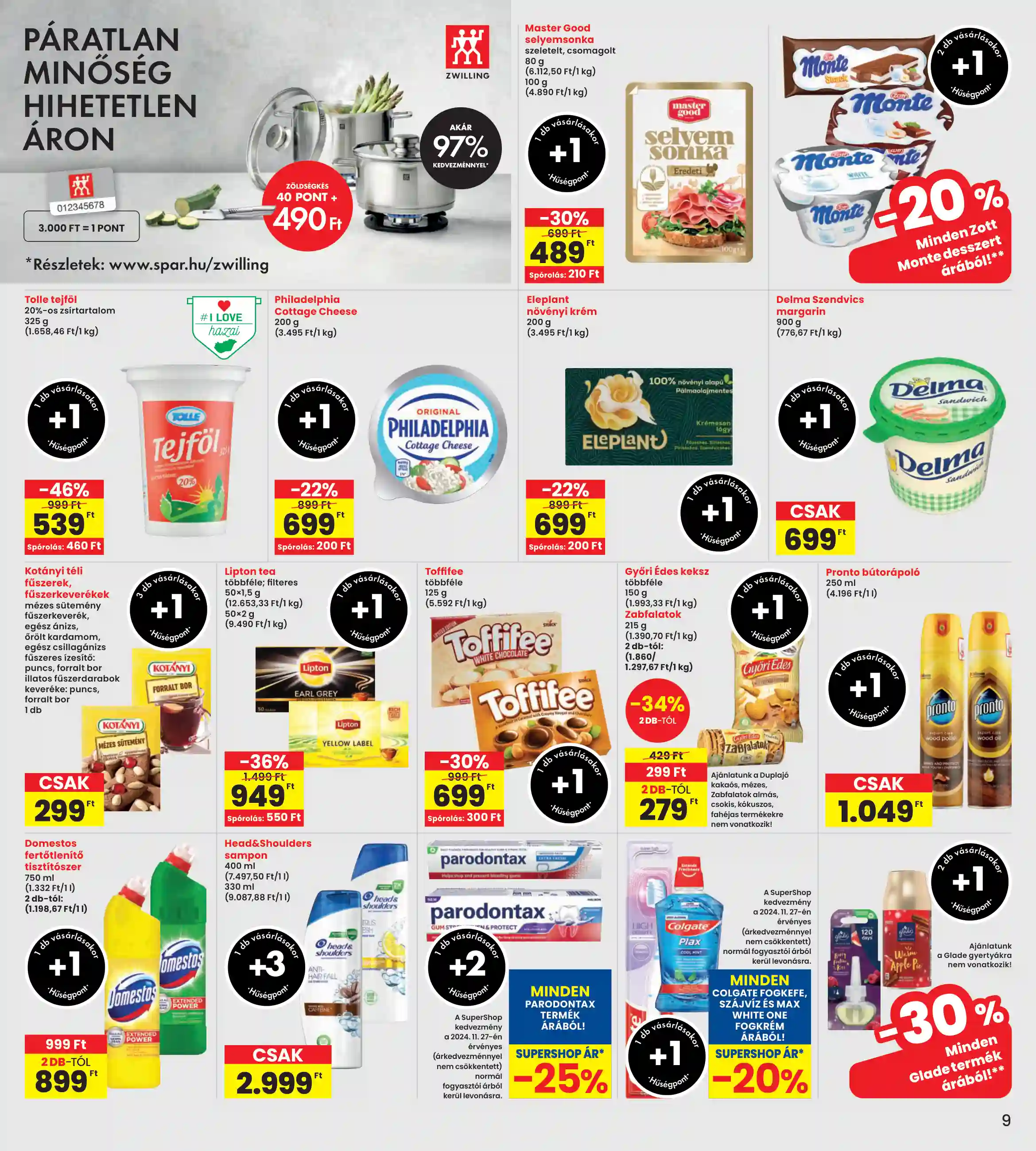 Spar akciós újság 48. hét (interspar) (23 oldal)