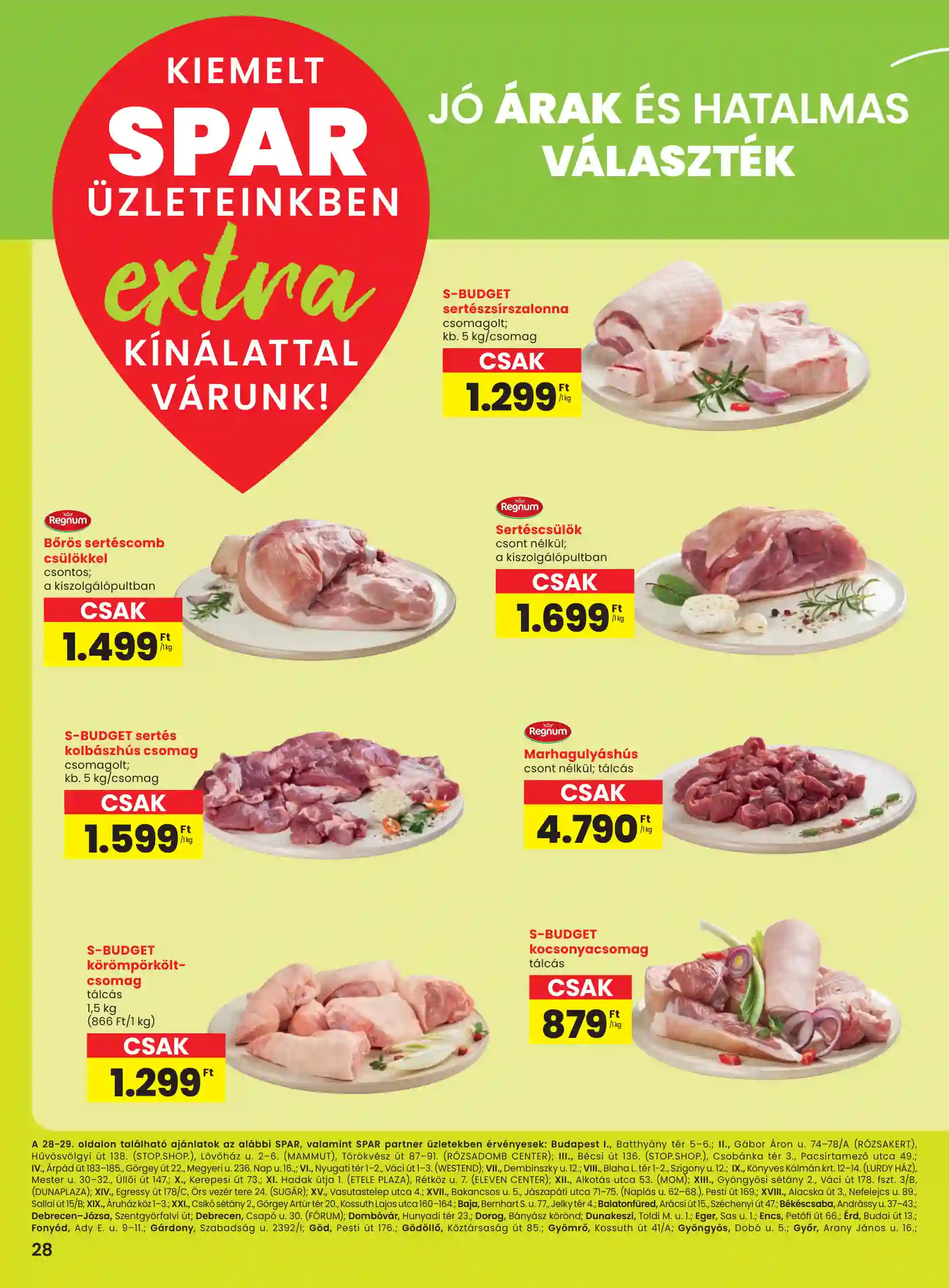 SPAR spar extra 48.hét